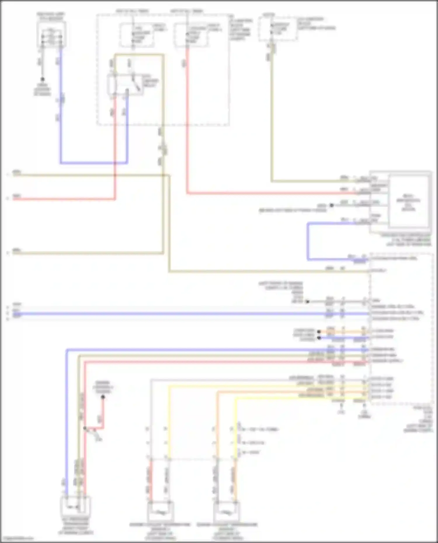 Avante Hyundai VII (2020-2024): Automatic a/c circuit, except hybrid (6 of 6)