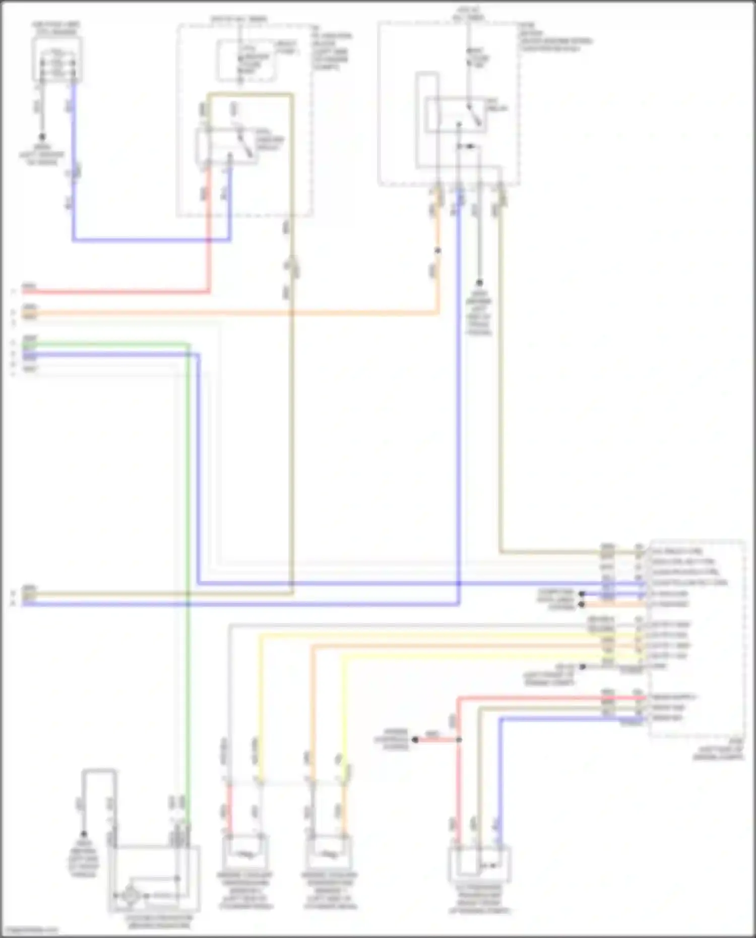 Avante Hyundai VII (2020-2024): Manual a/c circuit, except hybrid (3 of 3)
