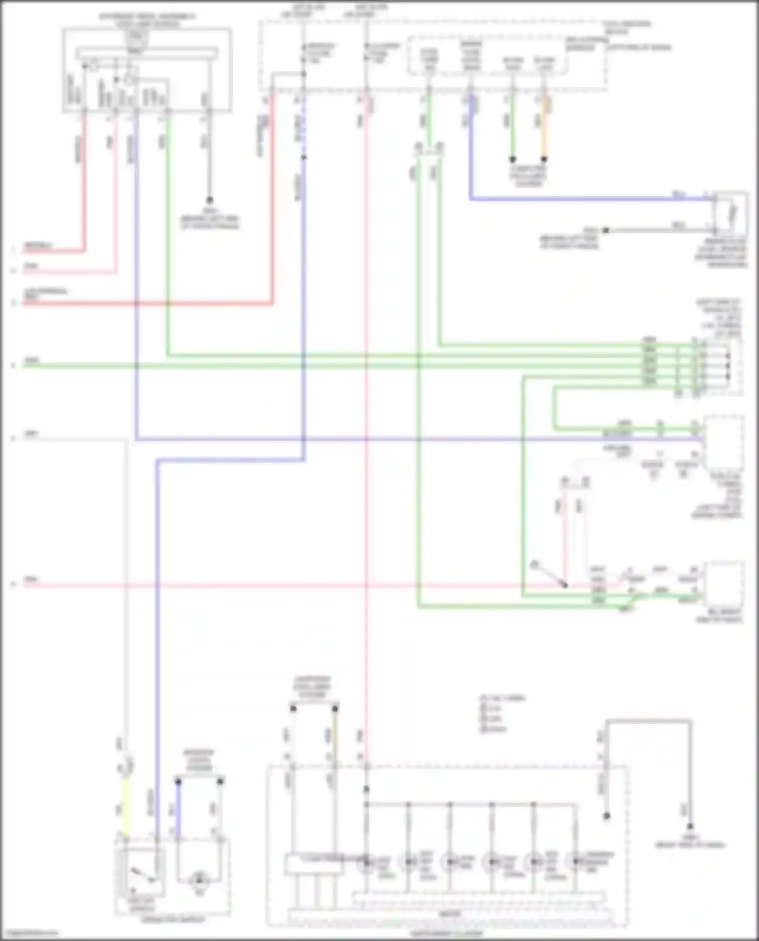 Avante Hyundai VII (2020-2024): Anti-lock brakes circuit, except hybrid w/ esc & epb (3 of 3)