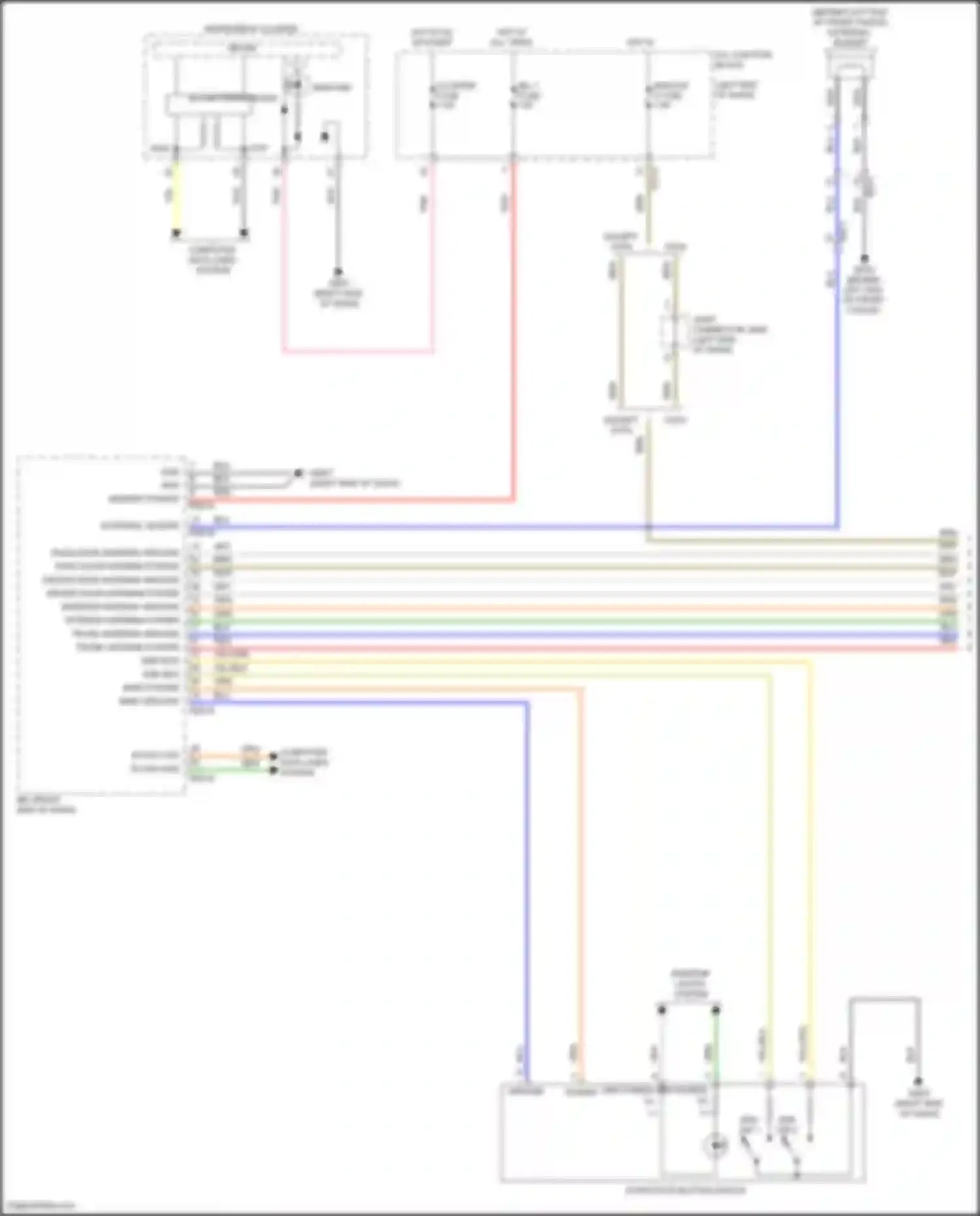 Avante Hyundai VII (2020-2024): Anti-theft circuit, w/ nfc (1 of 5)