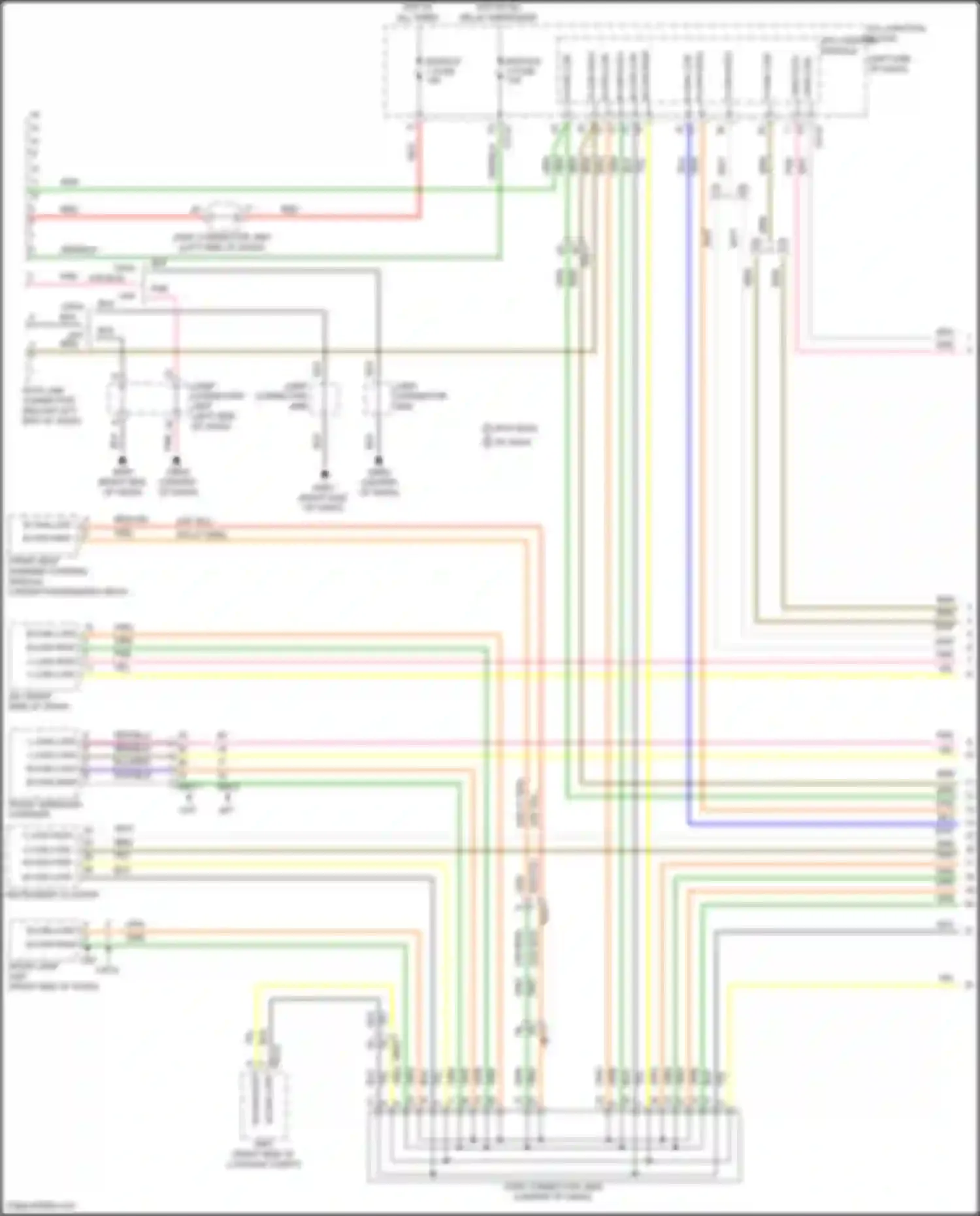 Avante Hyundai VII (2020-2024): Computer data lines circuit, except hybrid (1 of 4)