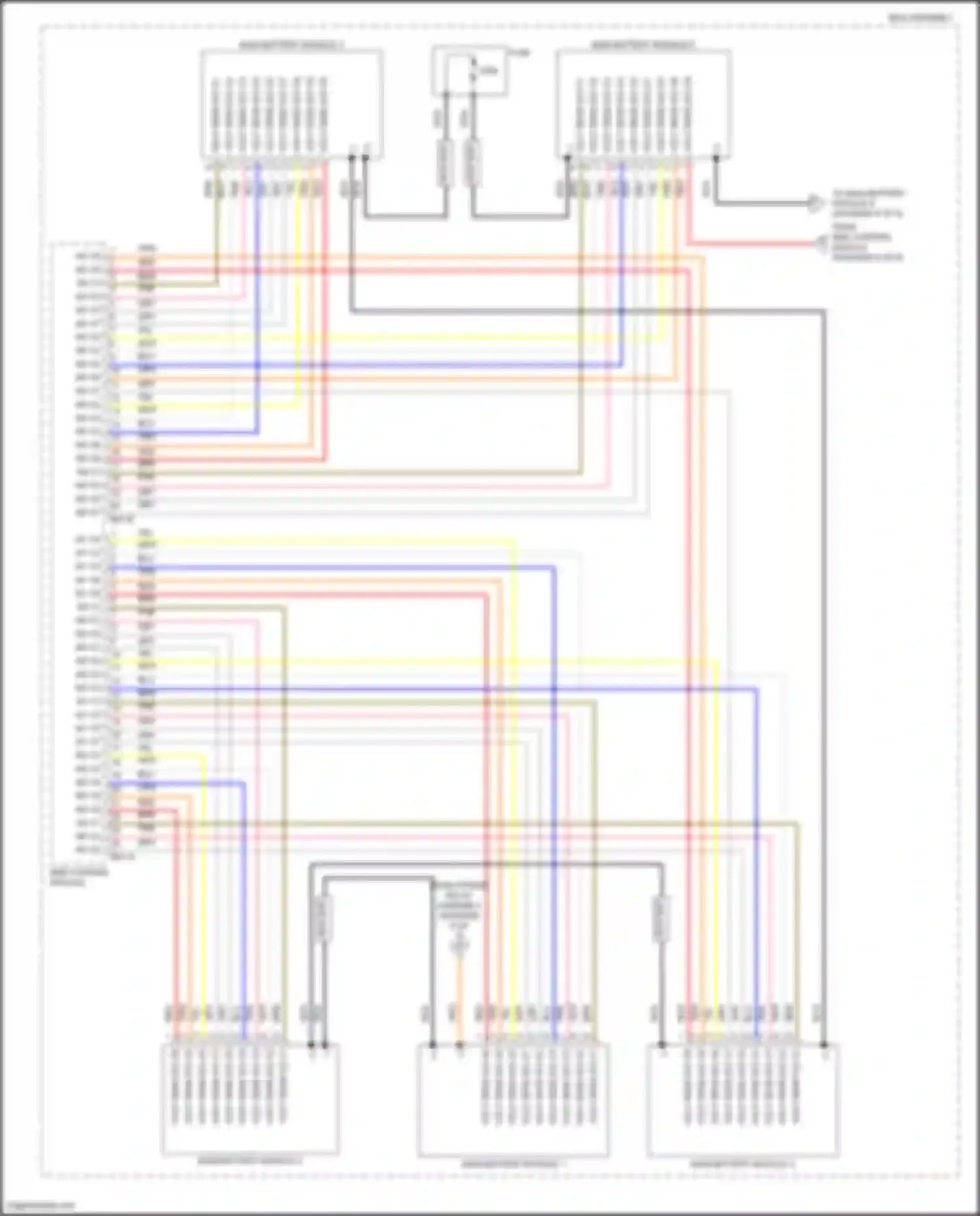 Avante Hyundai VII (2020-2024): Wiring diagram engine performance 1.6l hybrid, hybrid control circuit (7 of 8)