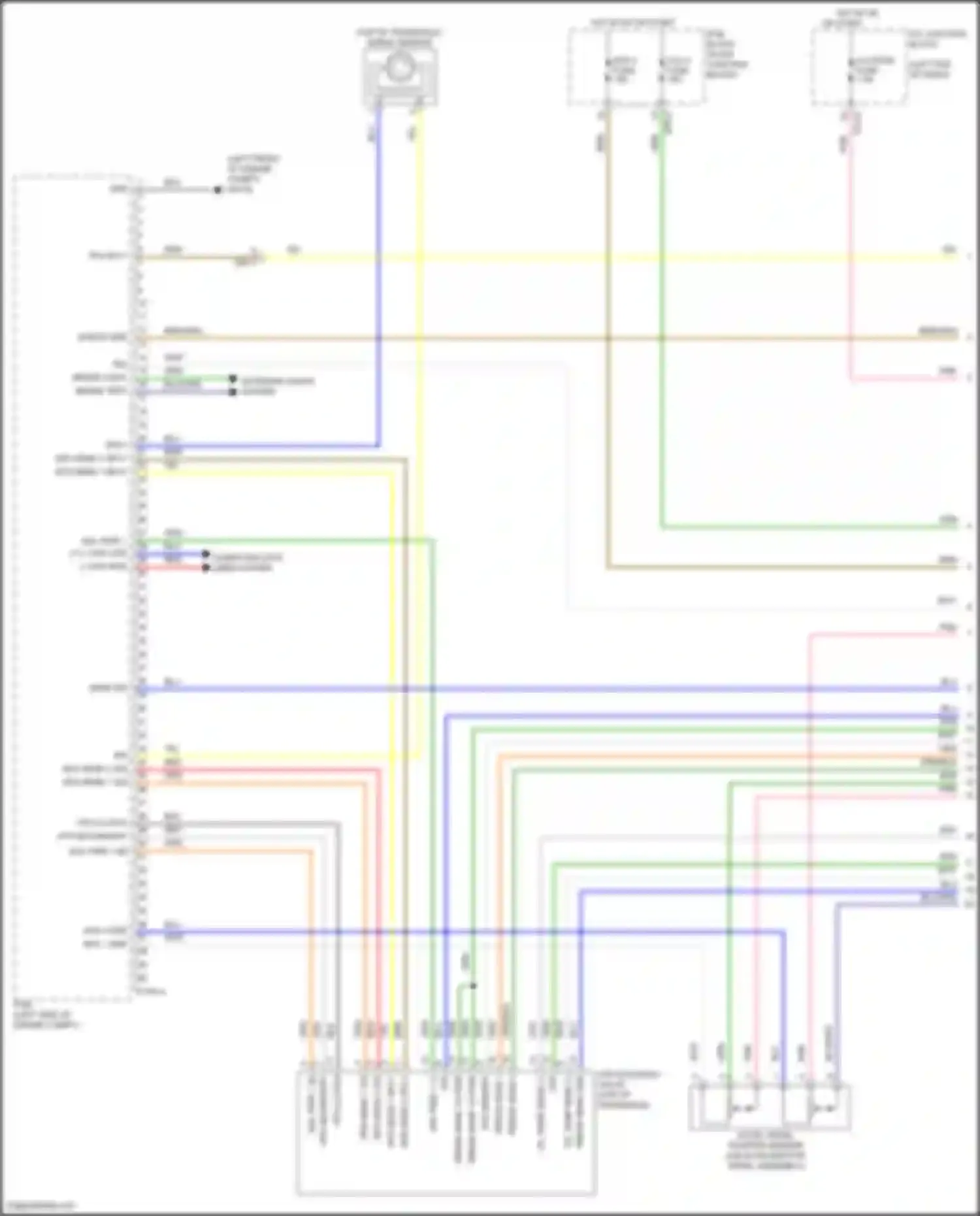 Avante Hyundai VII (2020-2024): Wiring diagram engine performance 2.0l (1 of 8)