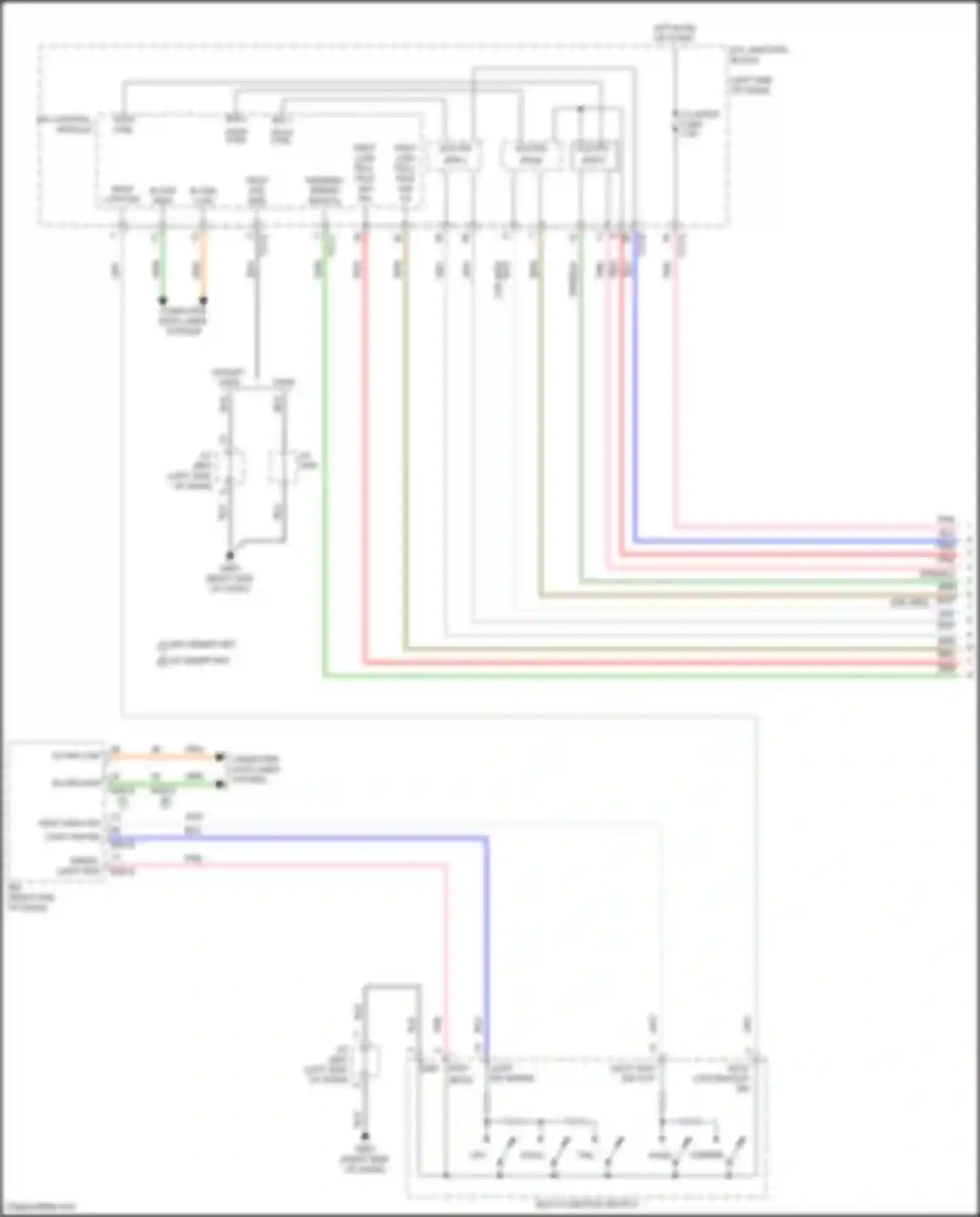 Avante Hyundai VII (2020-2024): Headlamps circuit (1 of 3)
