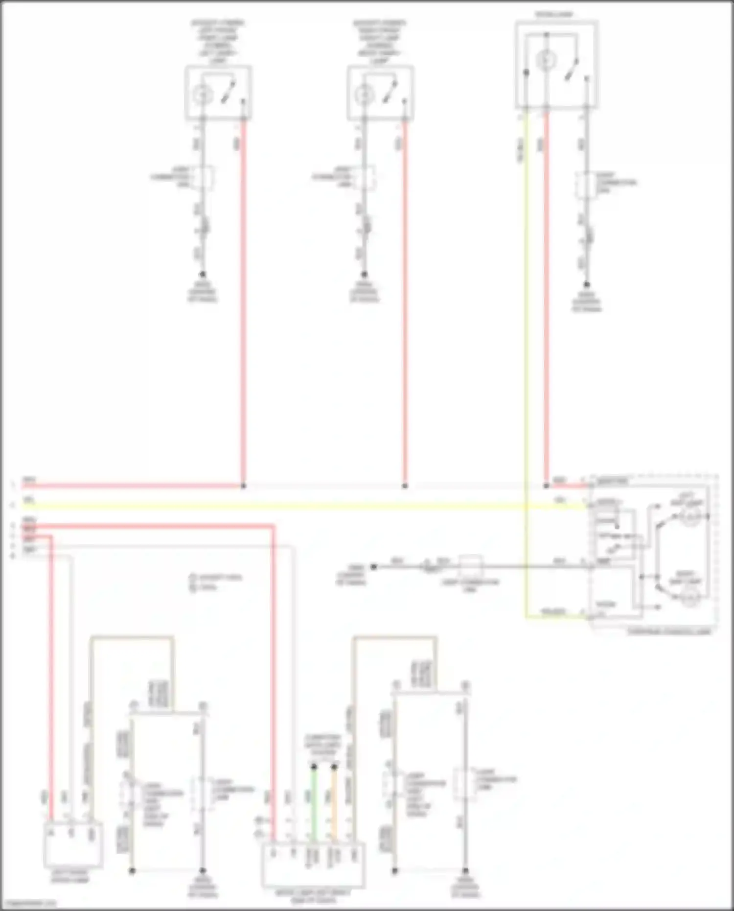 Avante Hyundai VII (2020-2024): Courtesy lamps circuit (3 of 3)