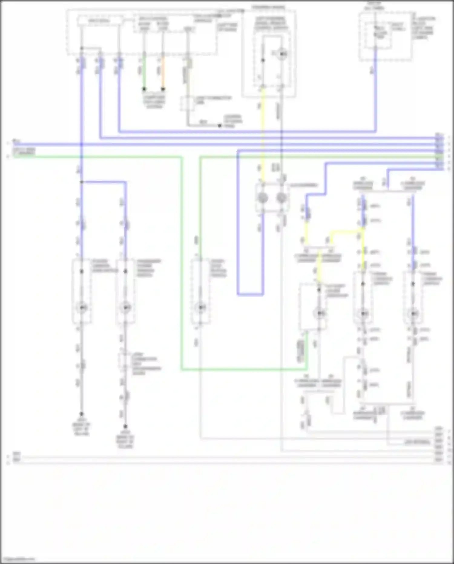 Avante Hyundai VII (2020-2024): Instrument illumination circuit, cn7a (2 of 3)