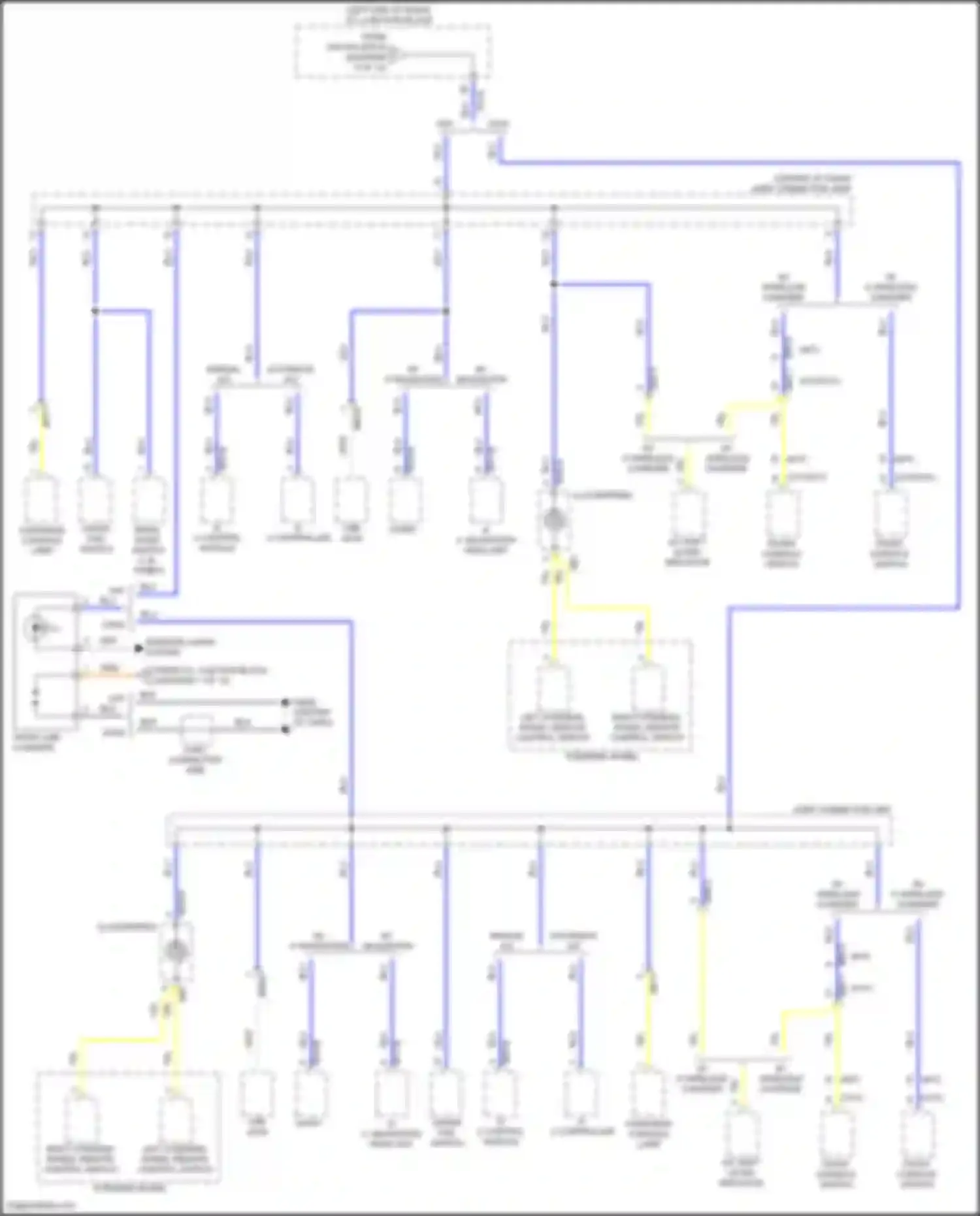 Avante Hyundai VII (2020-2024): Power distribution circuit, except hybrid (4 of 12)