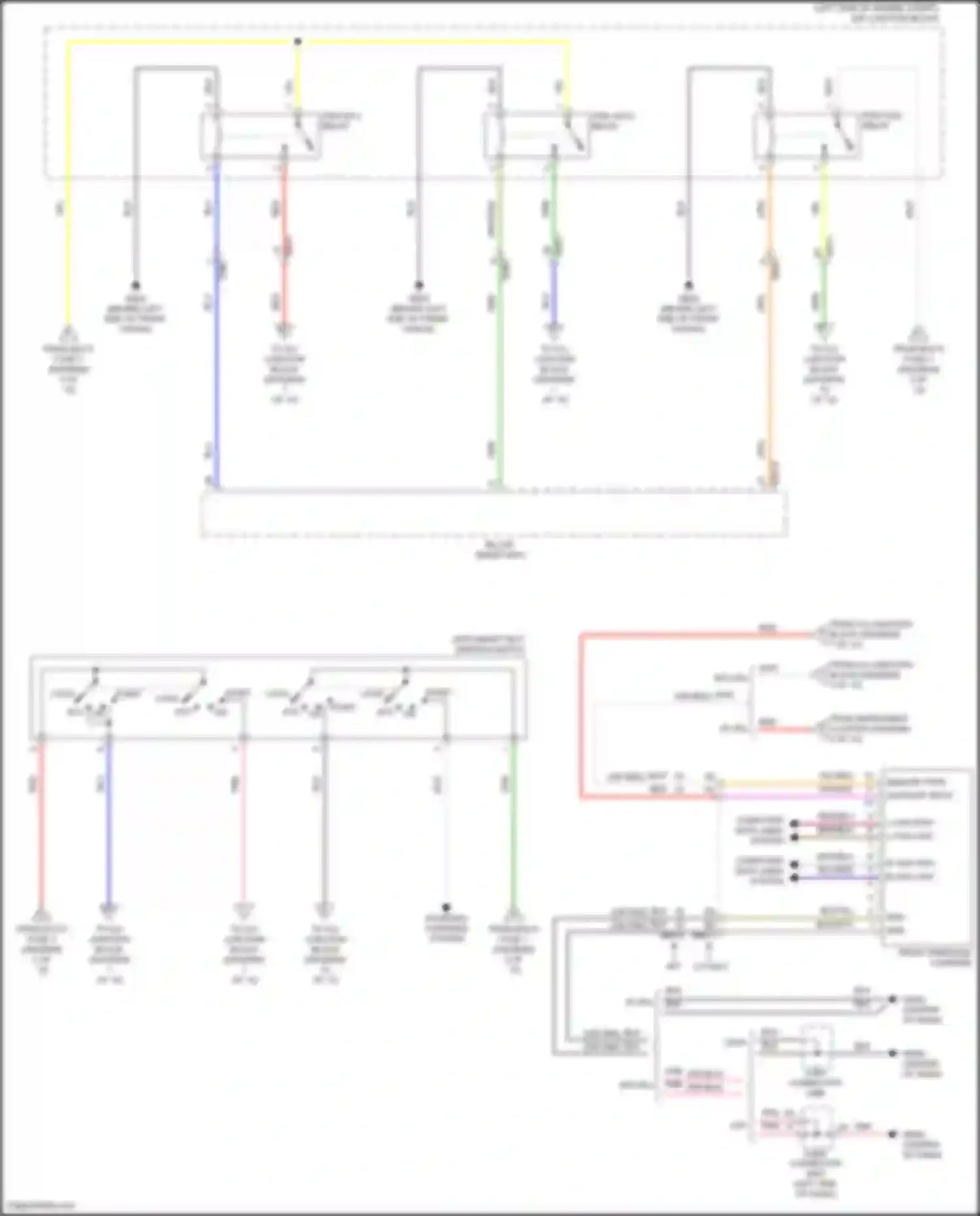 Avante Hyundai VII (2020-2024): Power distribution circuit, except hybrid (6 of 12)