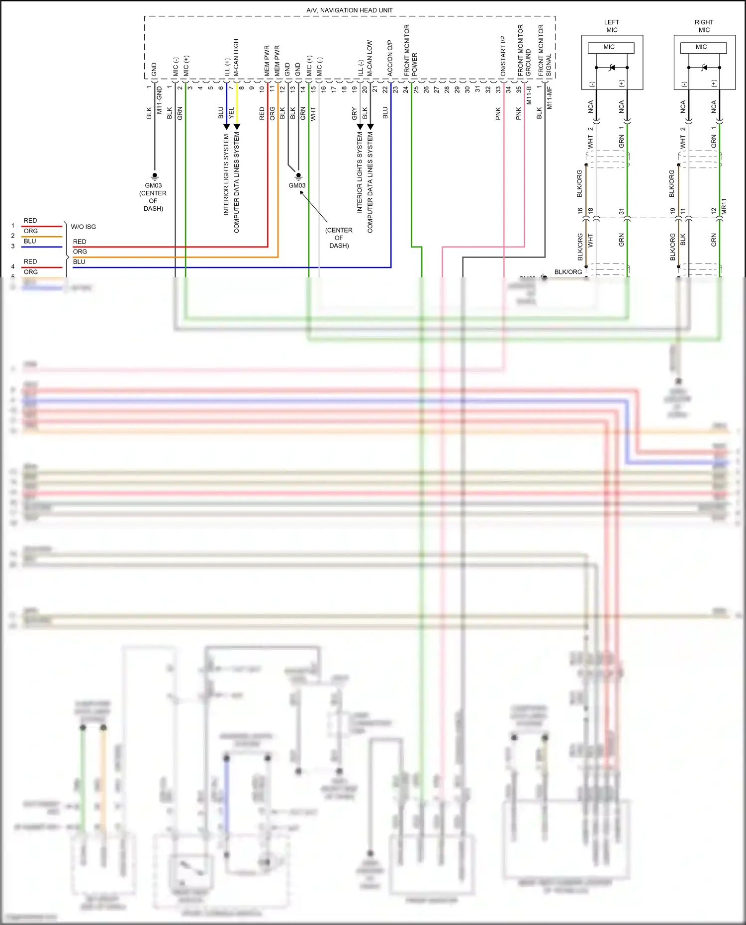 Wiring diagram computer data lines system for Hyundai Avante VII (2020-2024) (61 of 146)