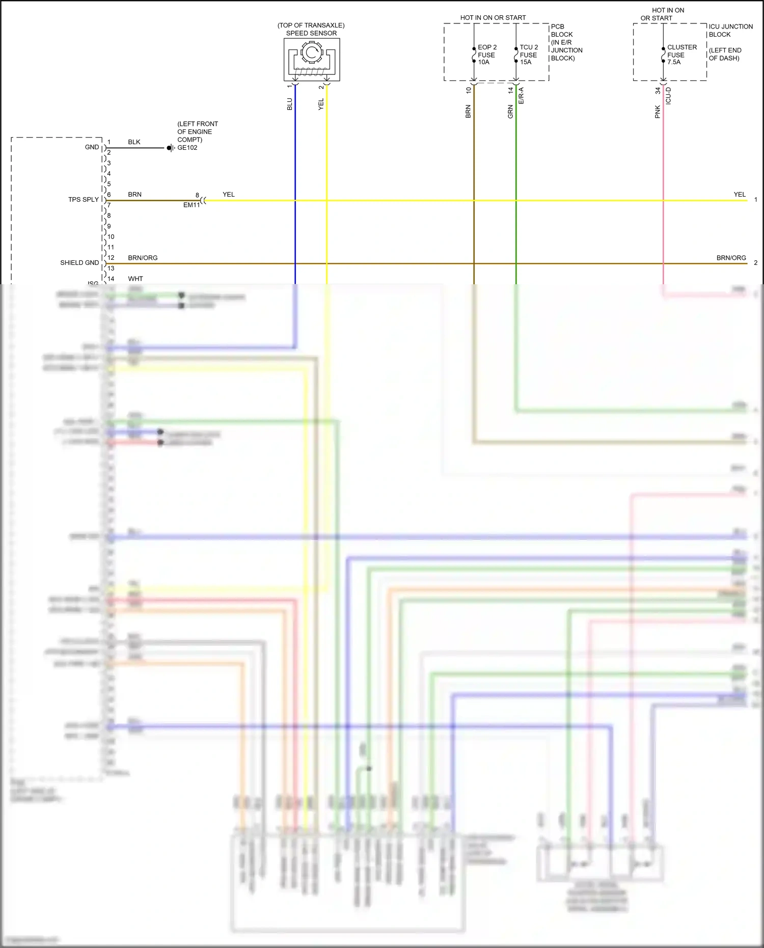 Wiring diagram computer data lines system for Hyundai Avante VII (2020-2024) (136 of 146)