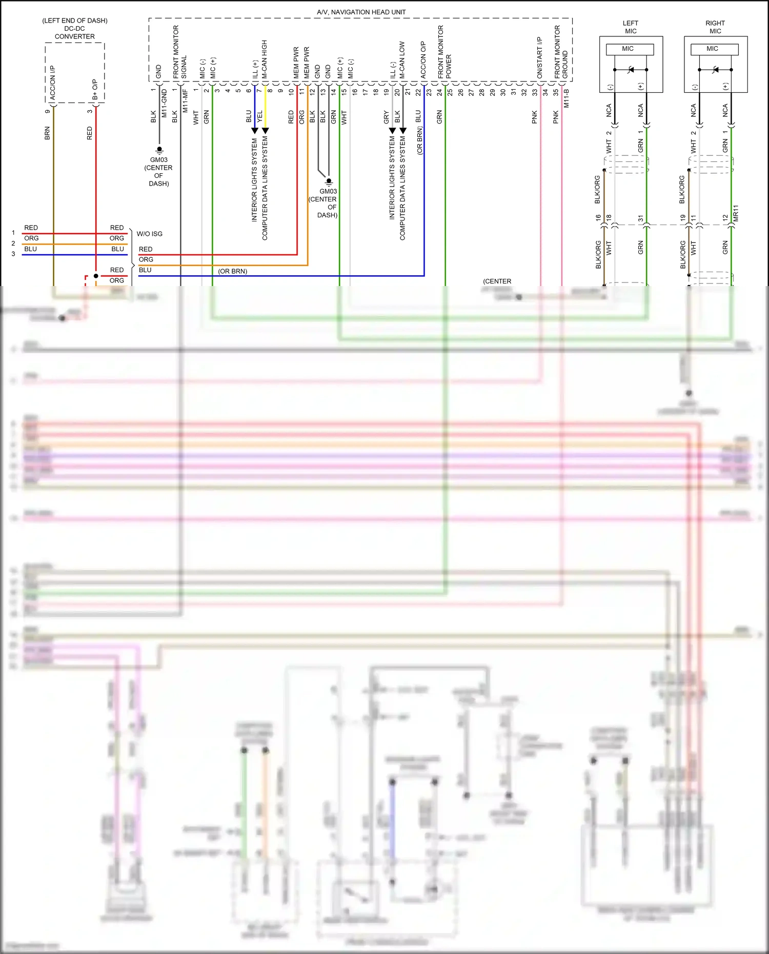 Wiring diagram computer data lines system for Hyundai Avante VII (2020-2024) (64 of 146)