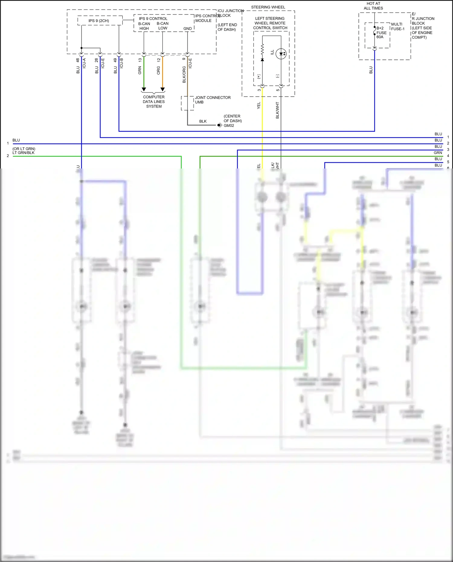 Wiring diagram computer data lines system for Hyundai Avante VII (2020-2024) (86 of 146)