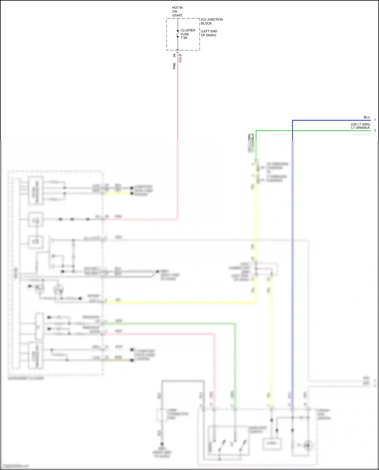 Wiring diagram computer data lines system for Hyundai Avante VII (2020-2024) (85 of 146)