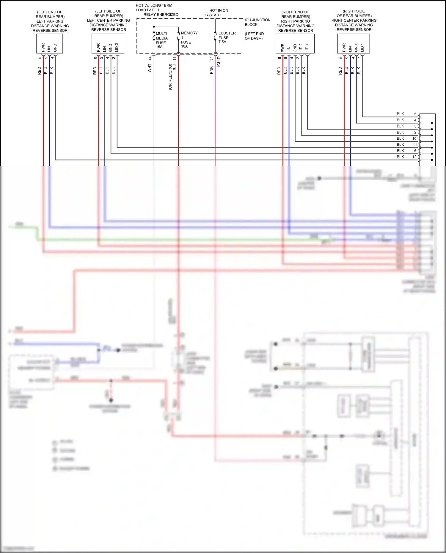 Wiring diagram computer data lines system for Hyundai Avante VII (2020-2024) (50 of 146)