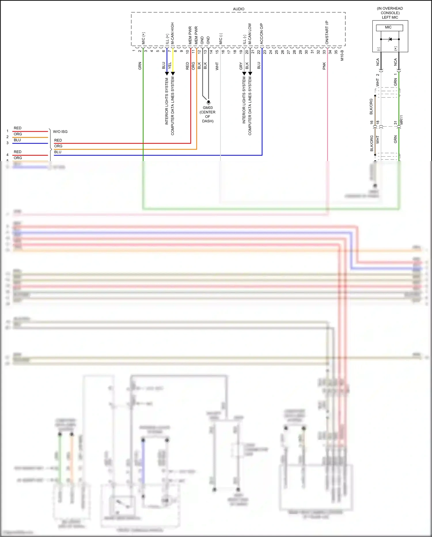 Wiring diagram computer data lines system for Hyundai Avante VII (2020-2024) (67 of 146)