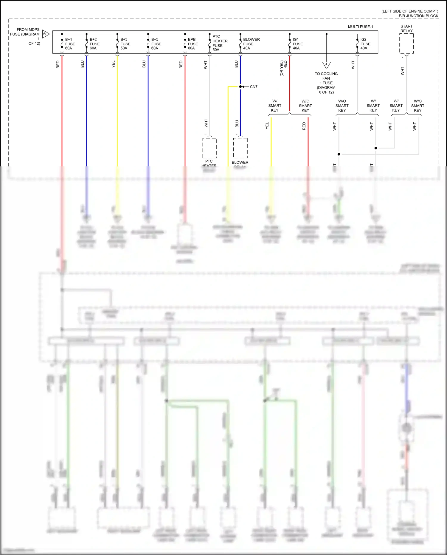 Wiring diagram ips control module for Hyundai Avante VII (2020-2024) (46 of 66)