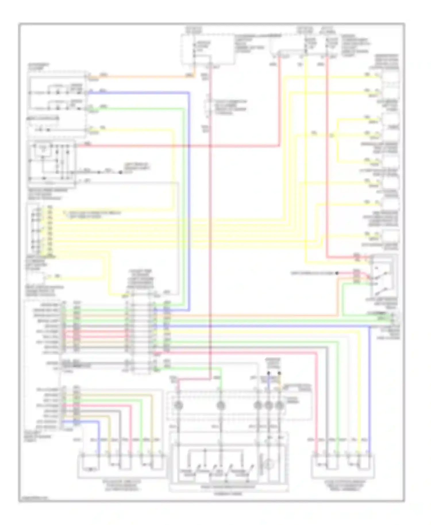 Azera Hyundai I (2005-2011): Cruise control circuit