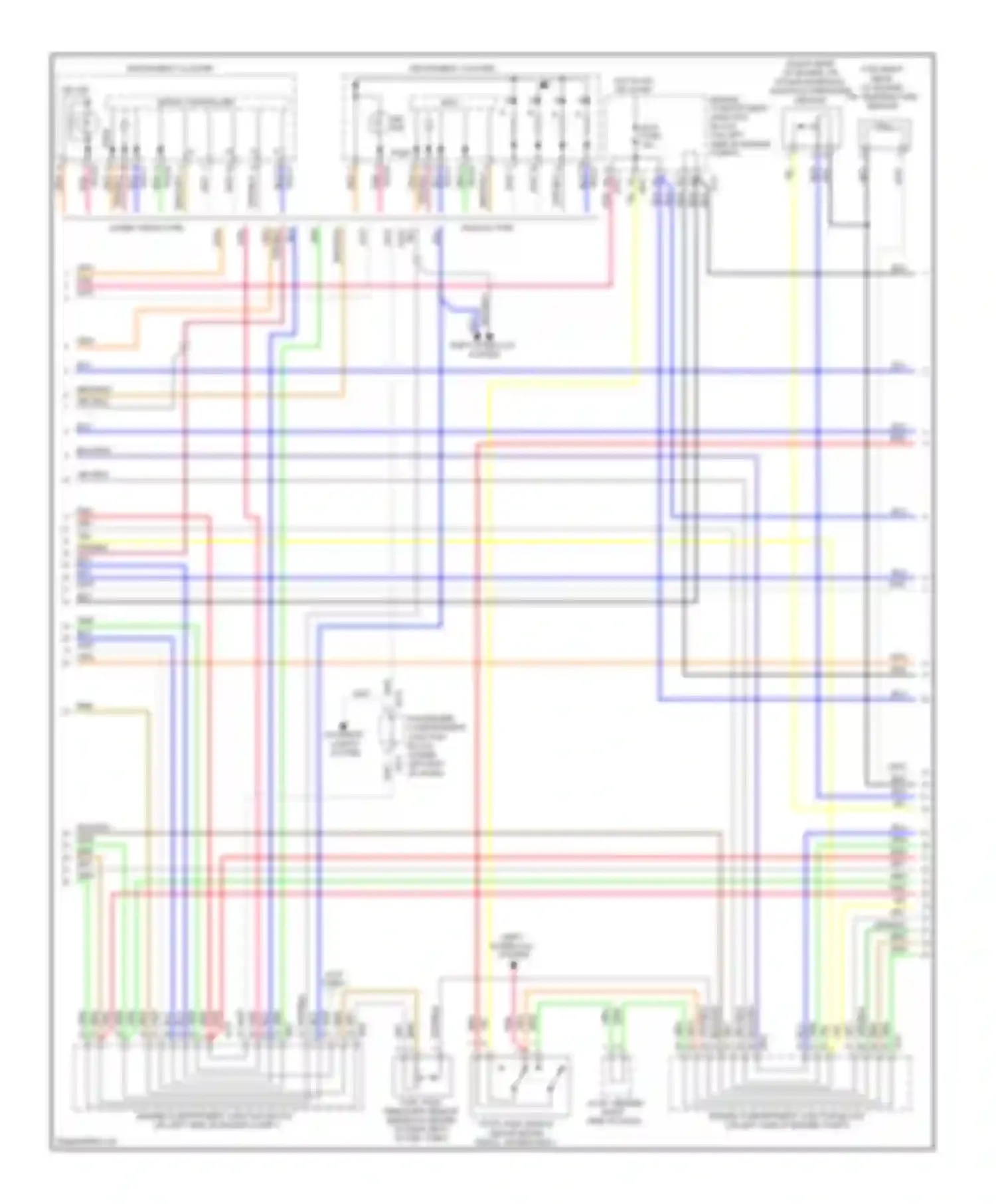 Azera Hyundai I (2005-2011): Wiring diagram engine performance 3.3l (3 of 5)
