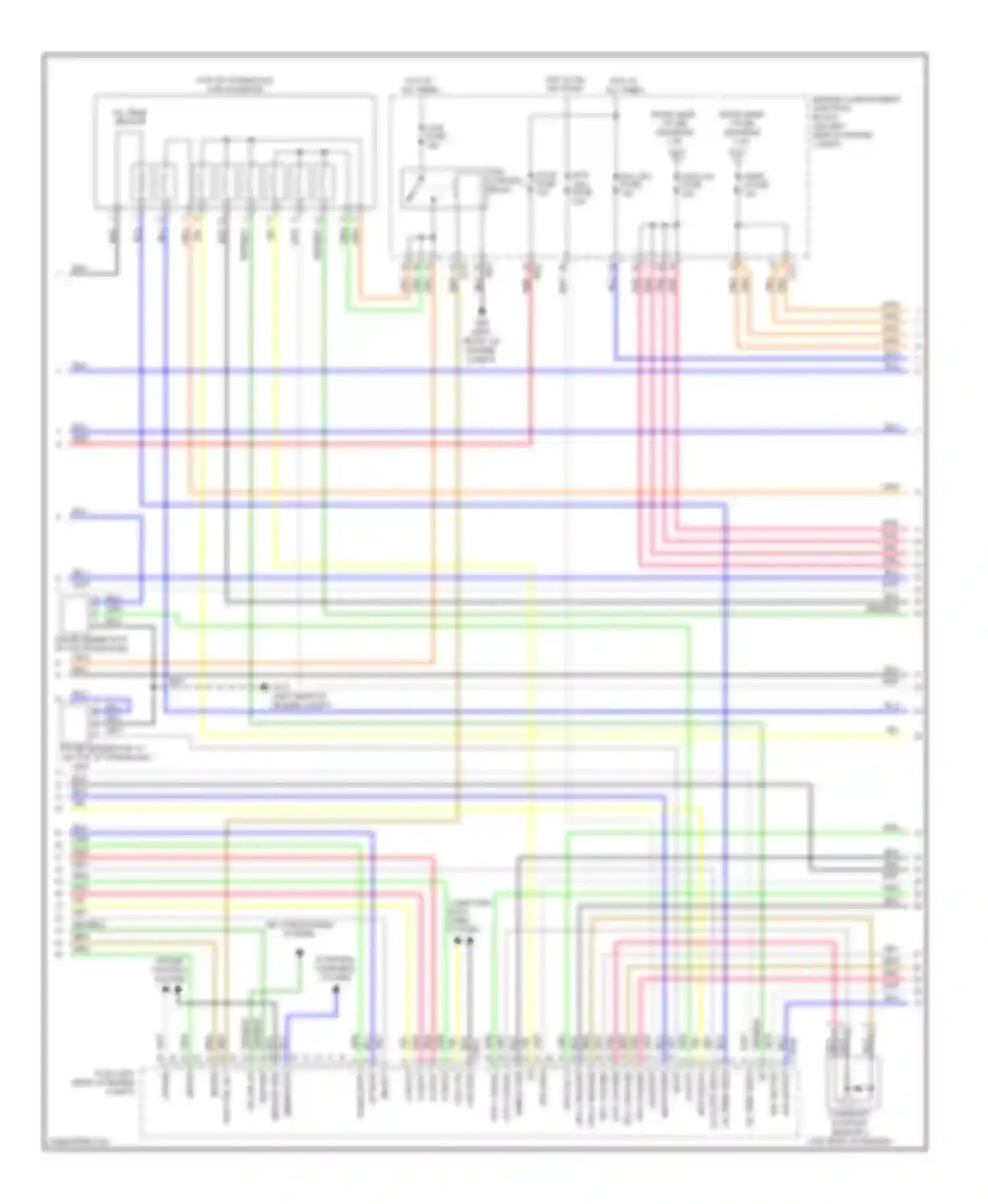 Azera Hyundai I (2005-2011): Wiring diagram engine performance 3.8l (4 of 5)