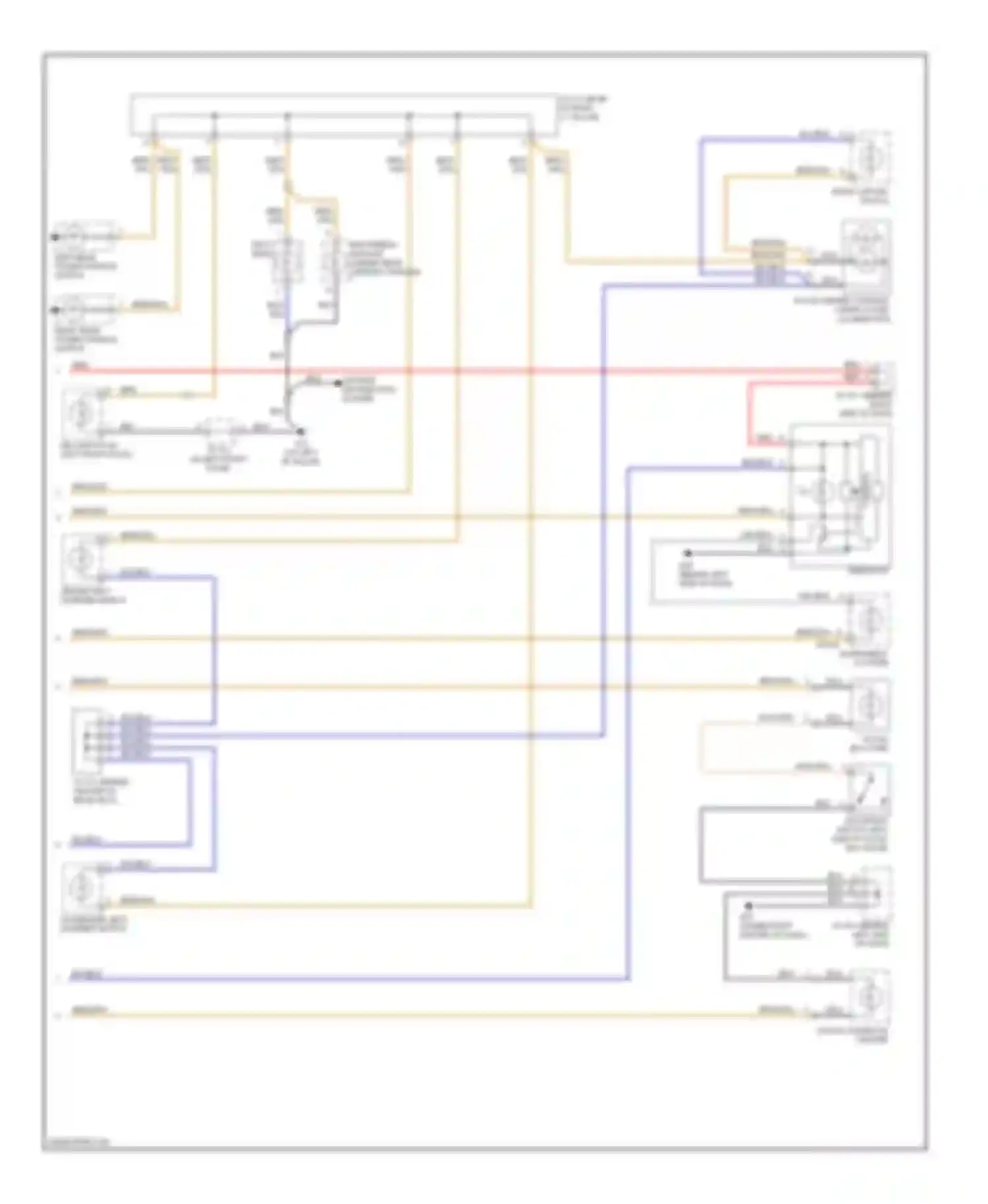 Azera Hyundai I (2005-2011): Instrument illumination circuit (2 of 2)