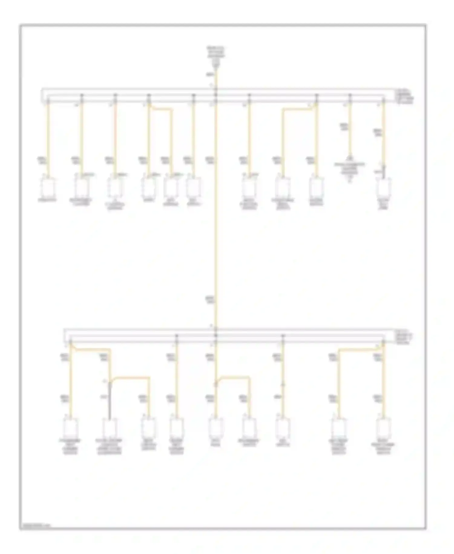 Azera Hyundai I (2005-2011): Power distribution circuit (8 of 8)