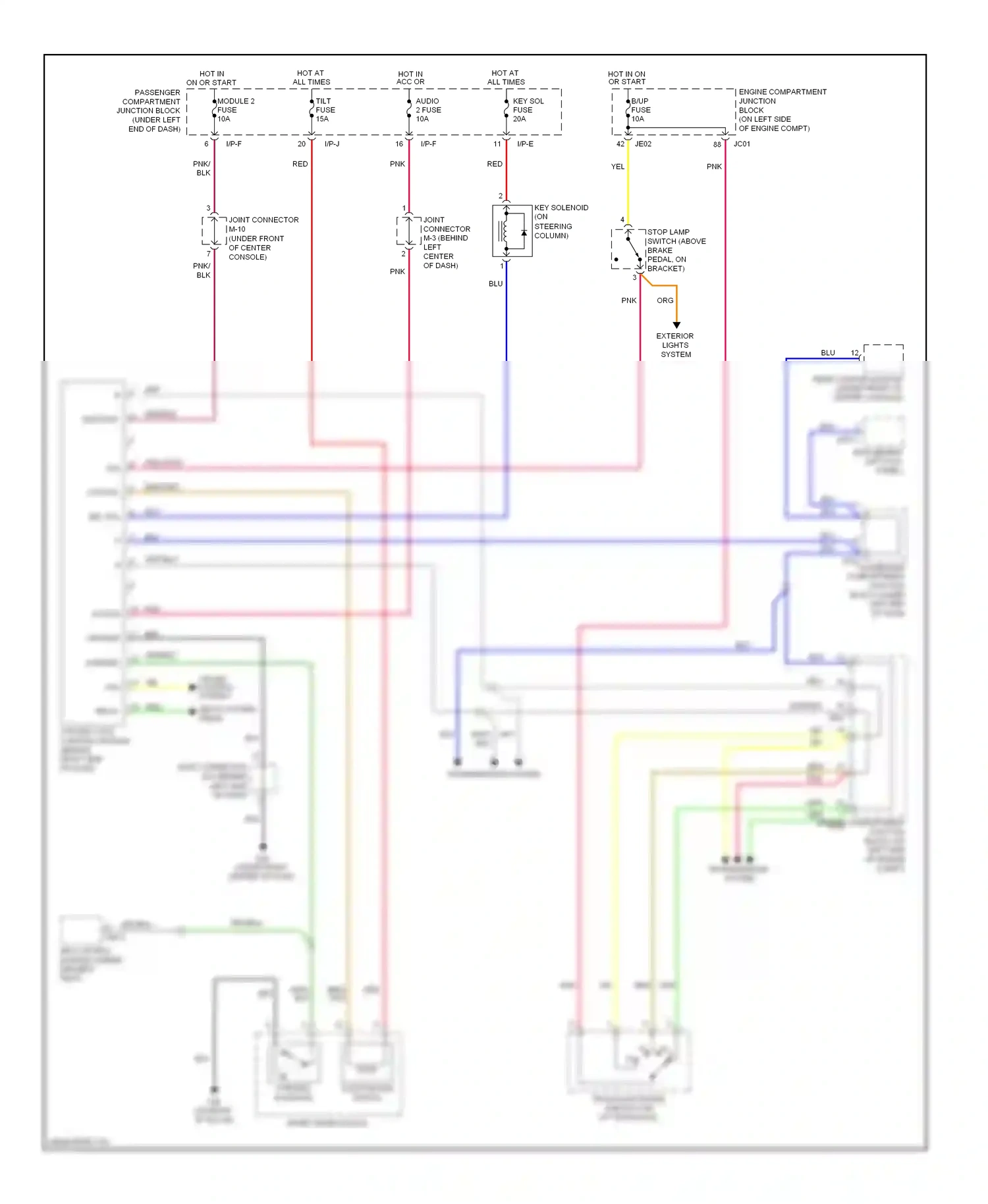 Wiring diagram i/p-e for Hyundai Azera I (2005-2011) (13 of 13)