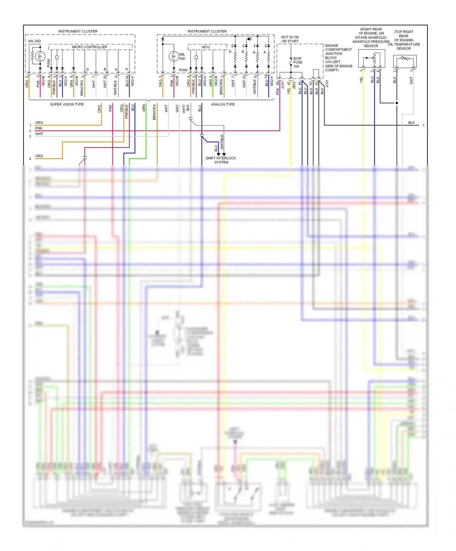 Wiring diagram micro controller for Hyundai Azera I (2005-2011) (6 of 7)