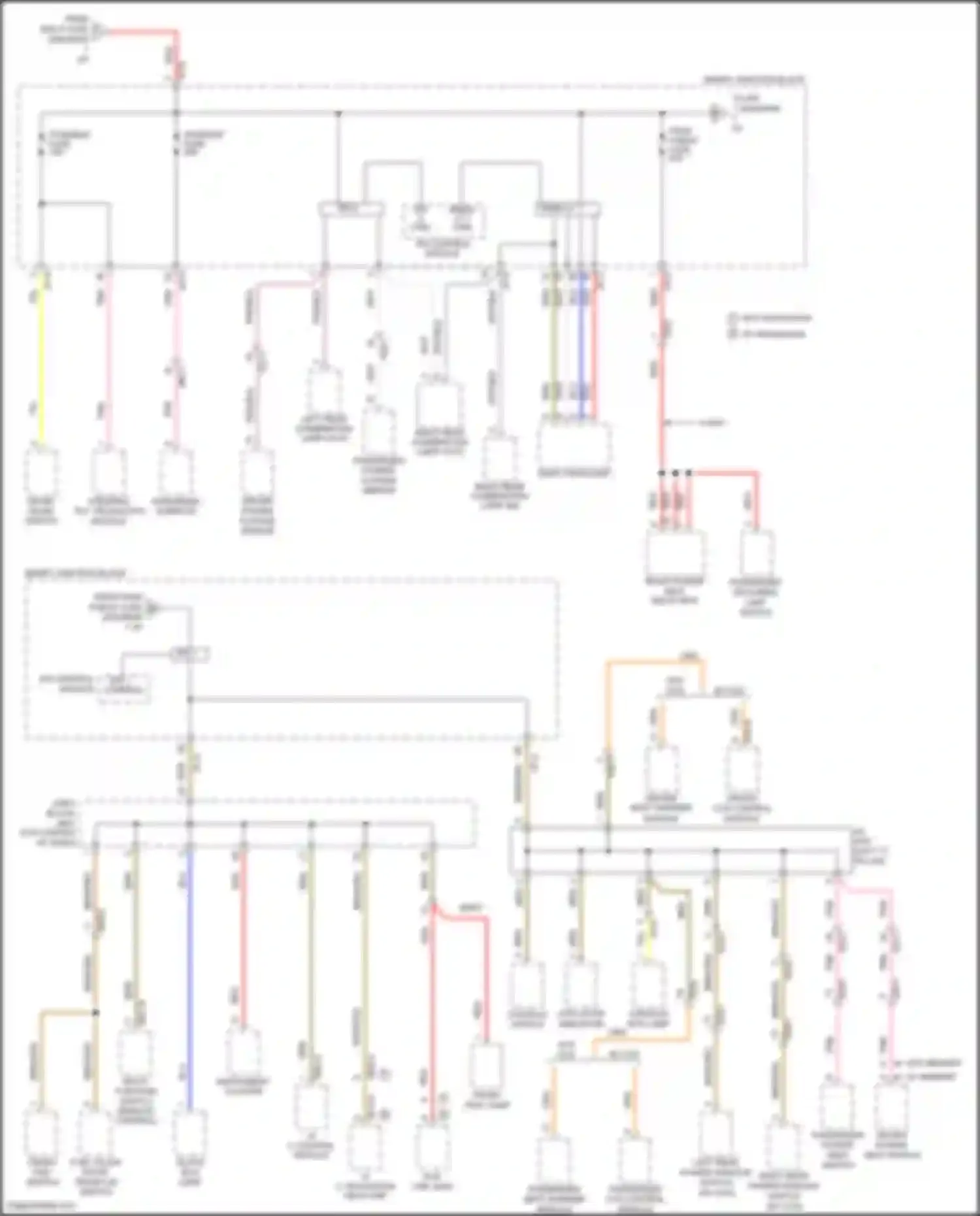Azera Hyundai II facelift (2014-2017): Power distribution circuit (7 of 8)