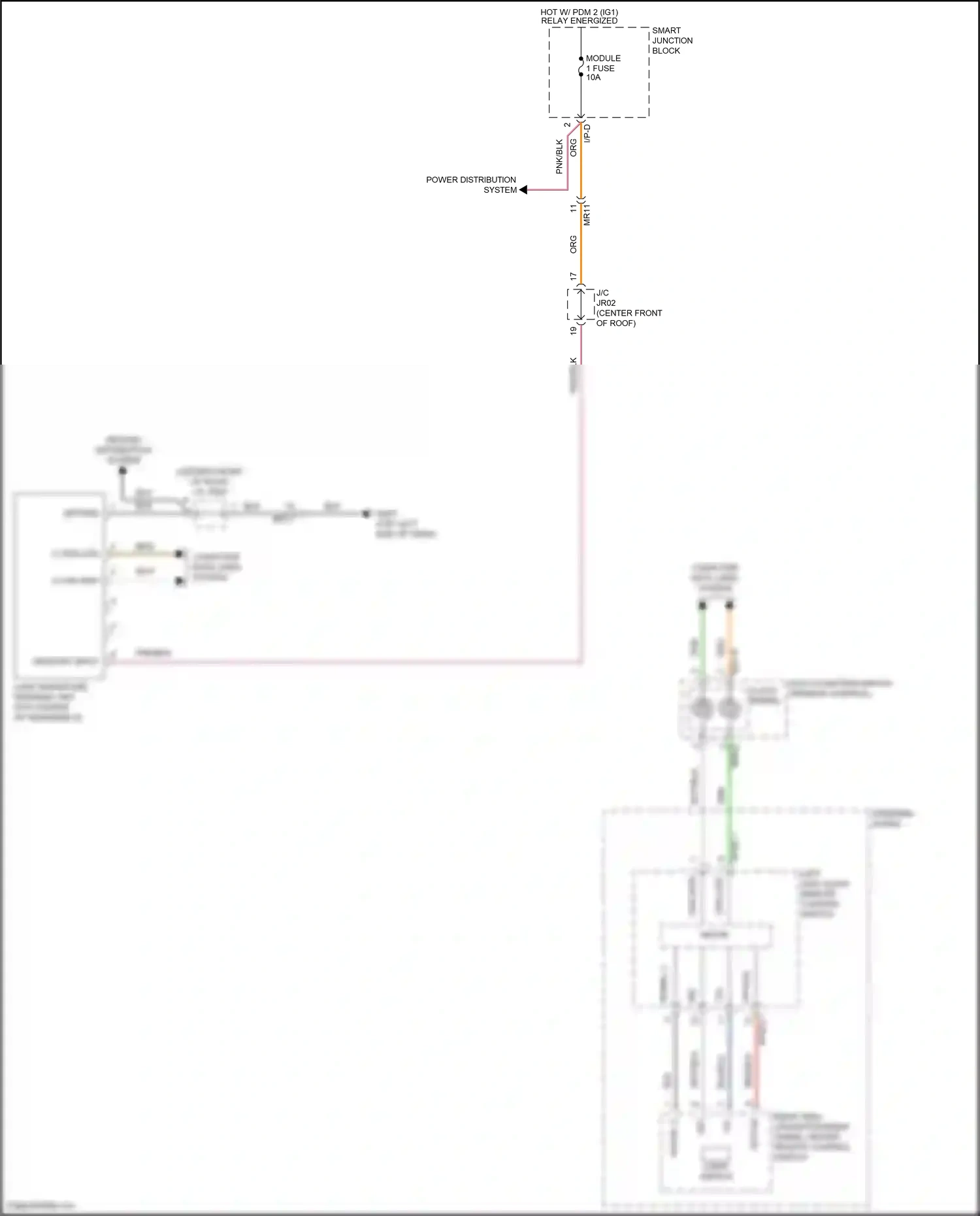 Wiring diagram clock- spring for Hyundai Azera II facelift (2014-2017) (2 of 13)