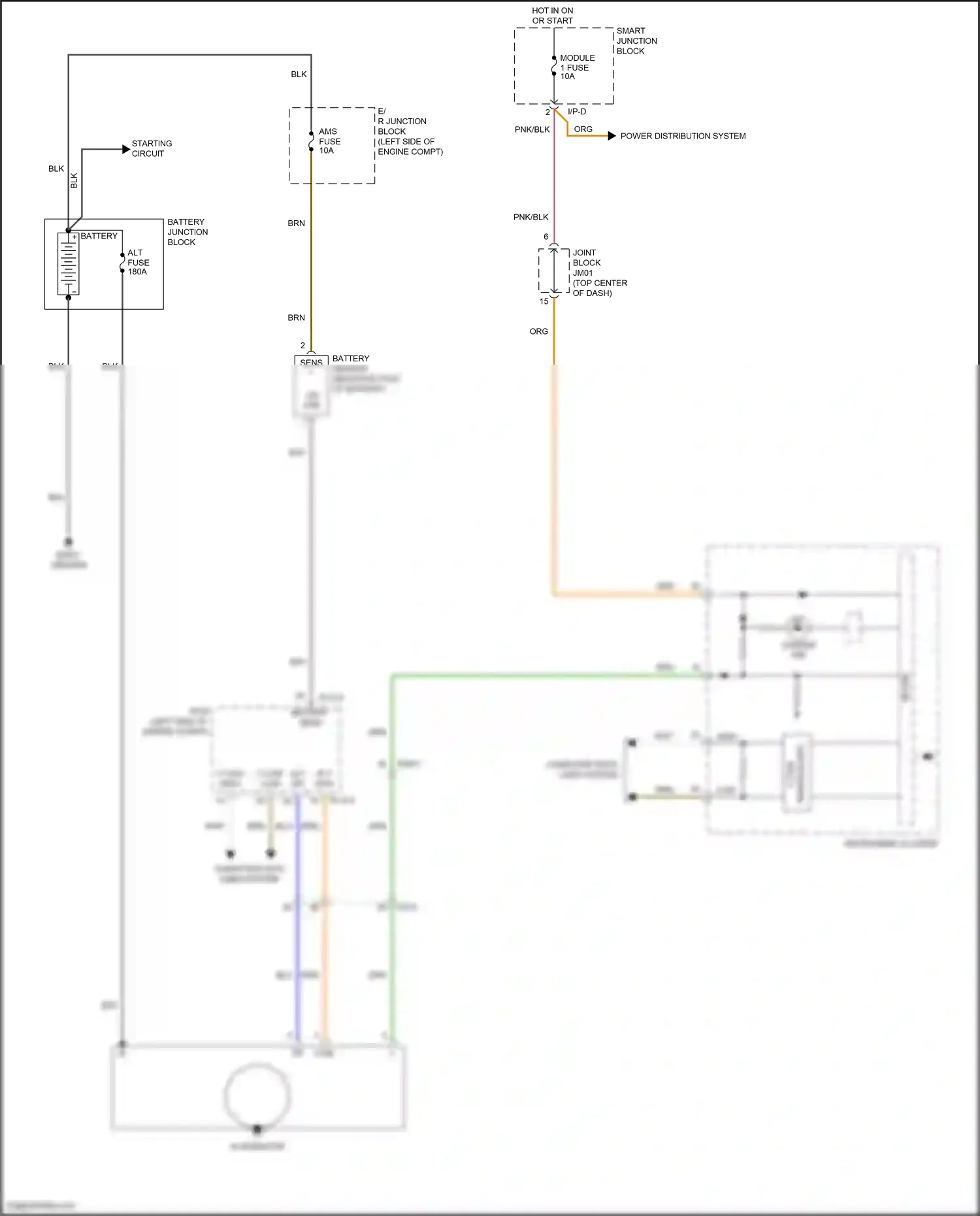 Wiring diagram fr com for Hyundai Azera II facelift (2014-2017) (1 of 1)