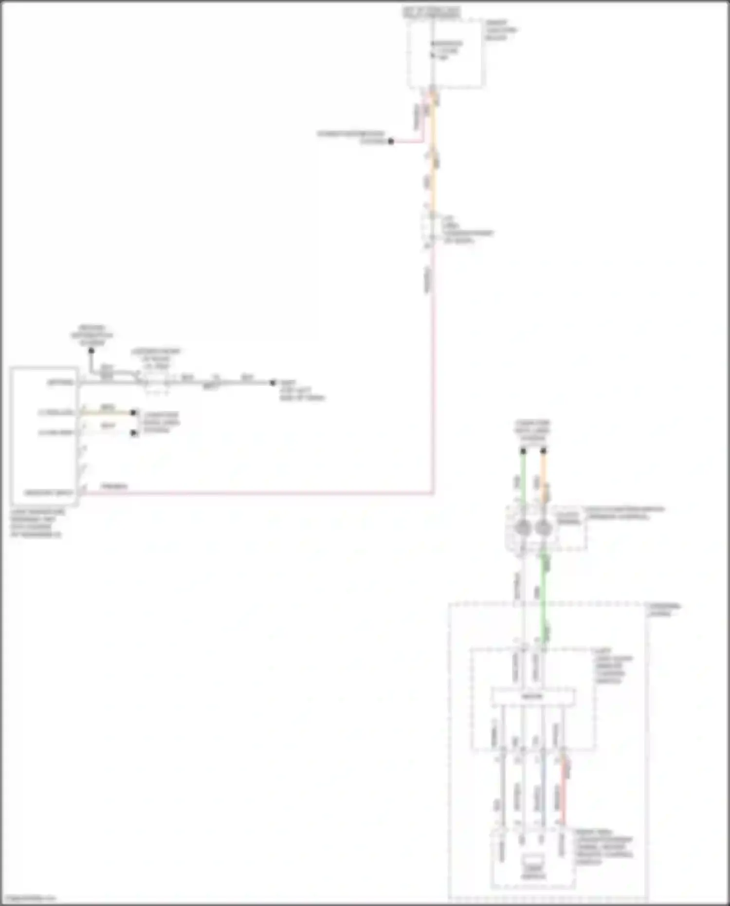 Wiring diagram on/start input for Hyundai Azera II facelift (2014-2017) (25 of 35)