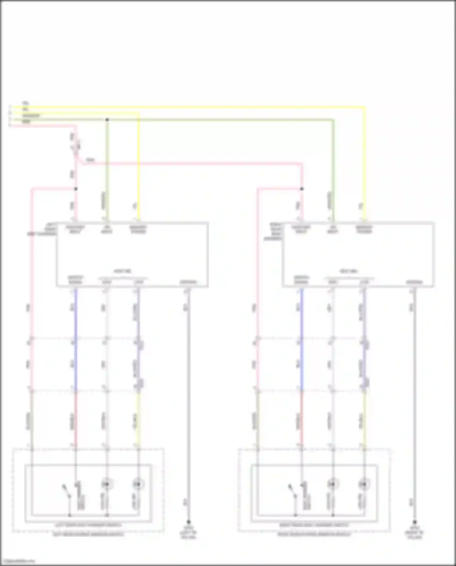 Wiring diagram on/start input for Hyundai Azera II facelift (2014-2017) (7 of 35)