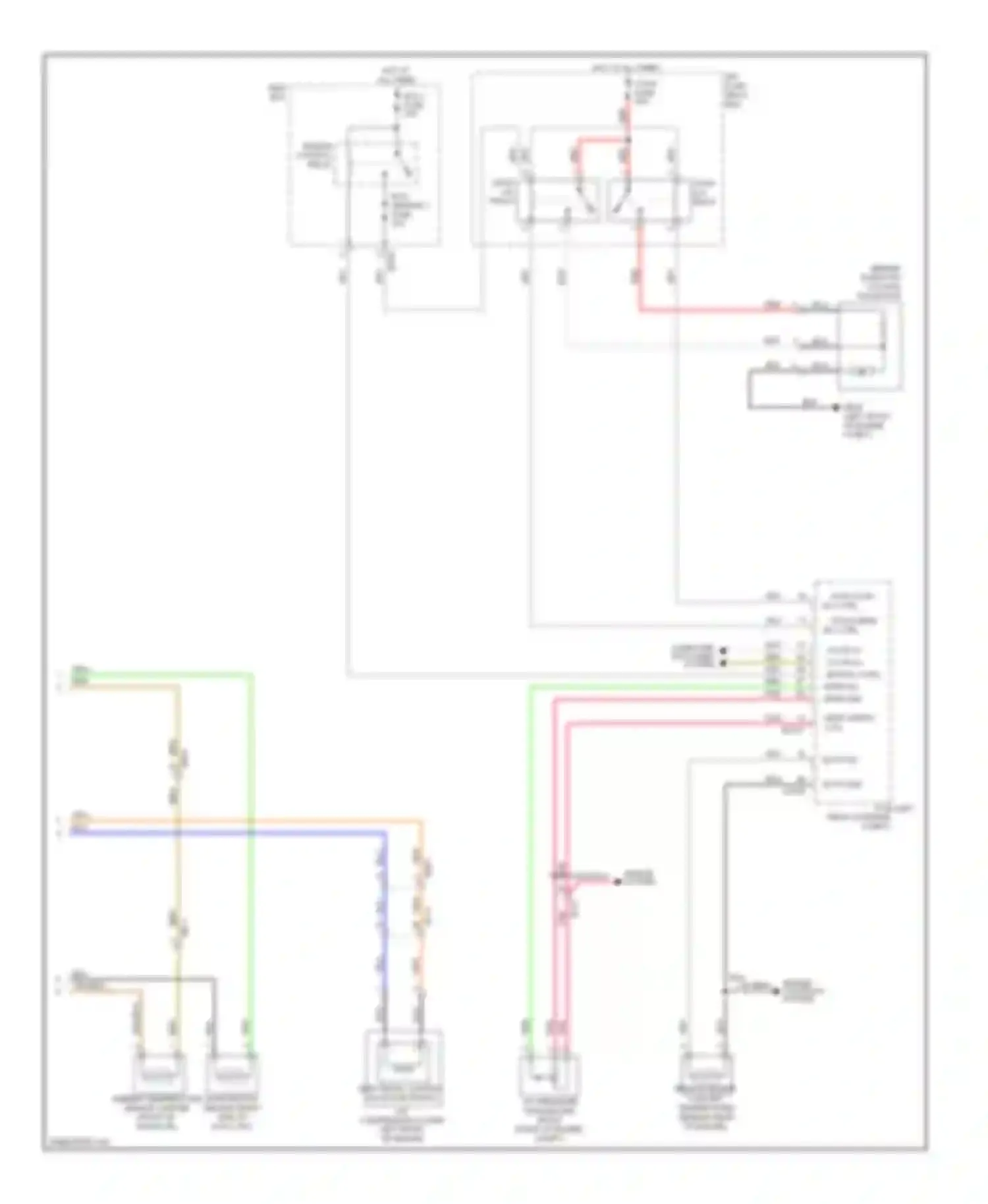 Azera Hyundai II (2011-2014): Manual a/c circuit (2 of 2)