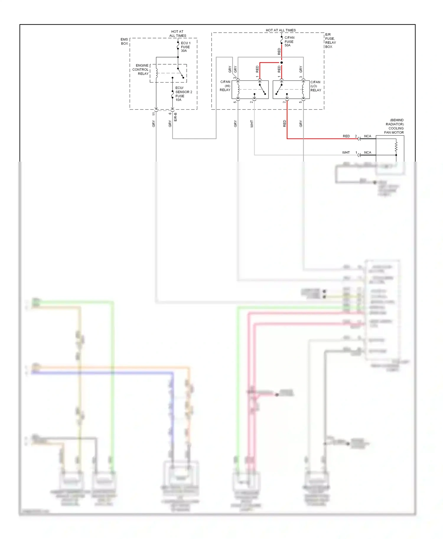Wiring diagram blu for Hyundai Azera II (2011-2014) (10 of 89)