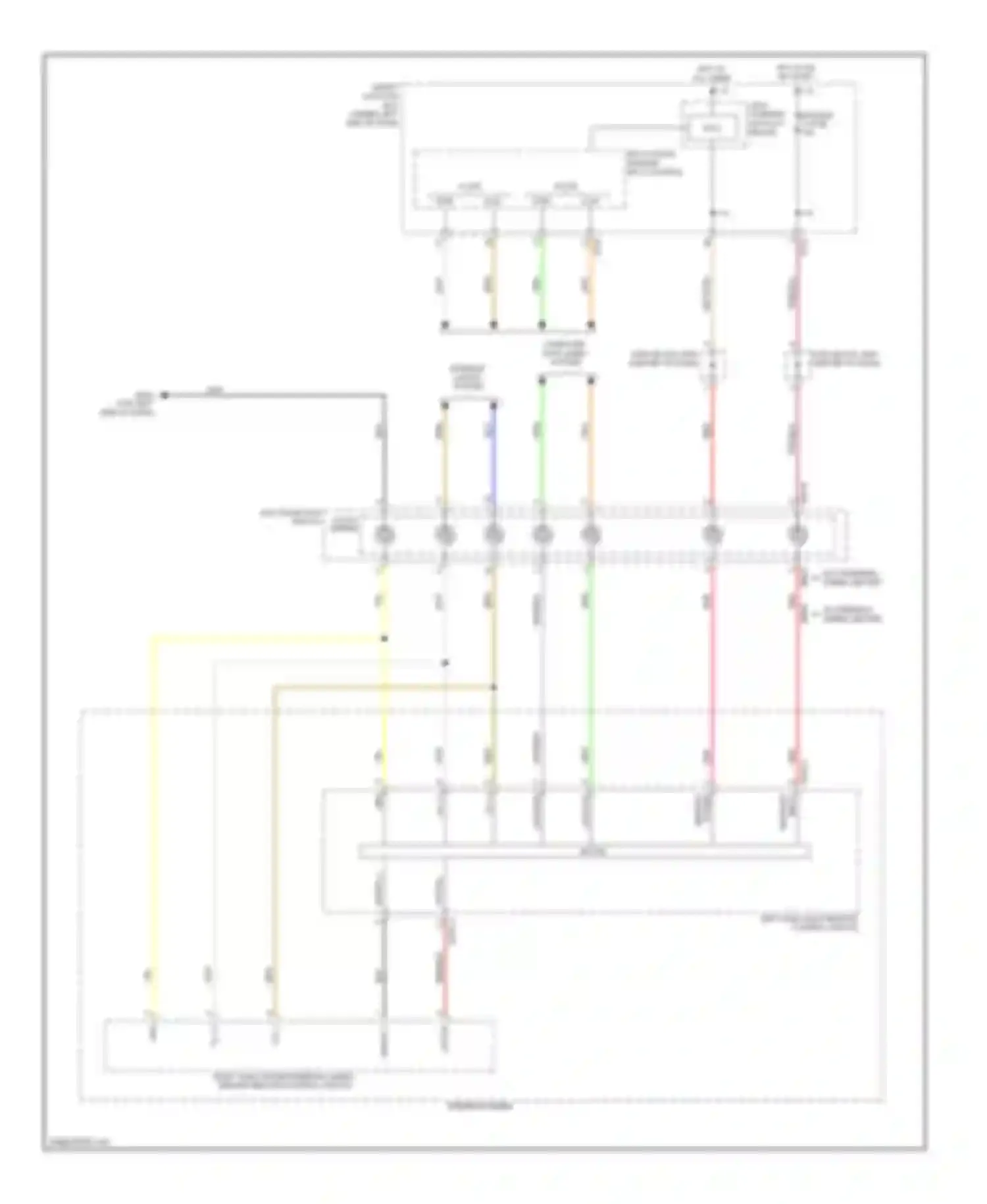 Wiring diagram heater remote control switch for Hyundai Azera II (2011-2014) (1 of 1)
