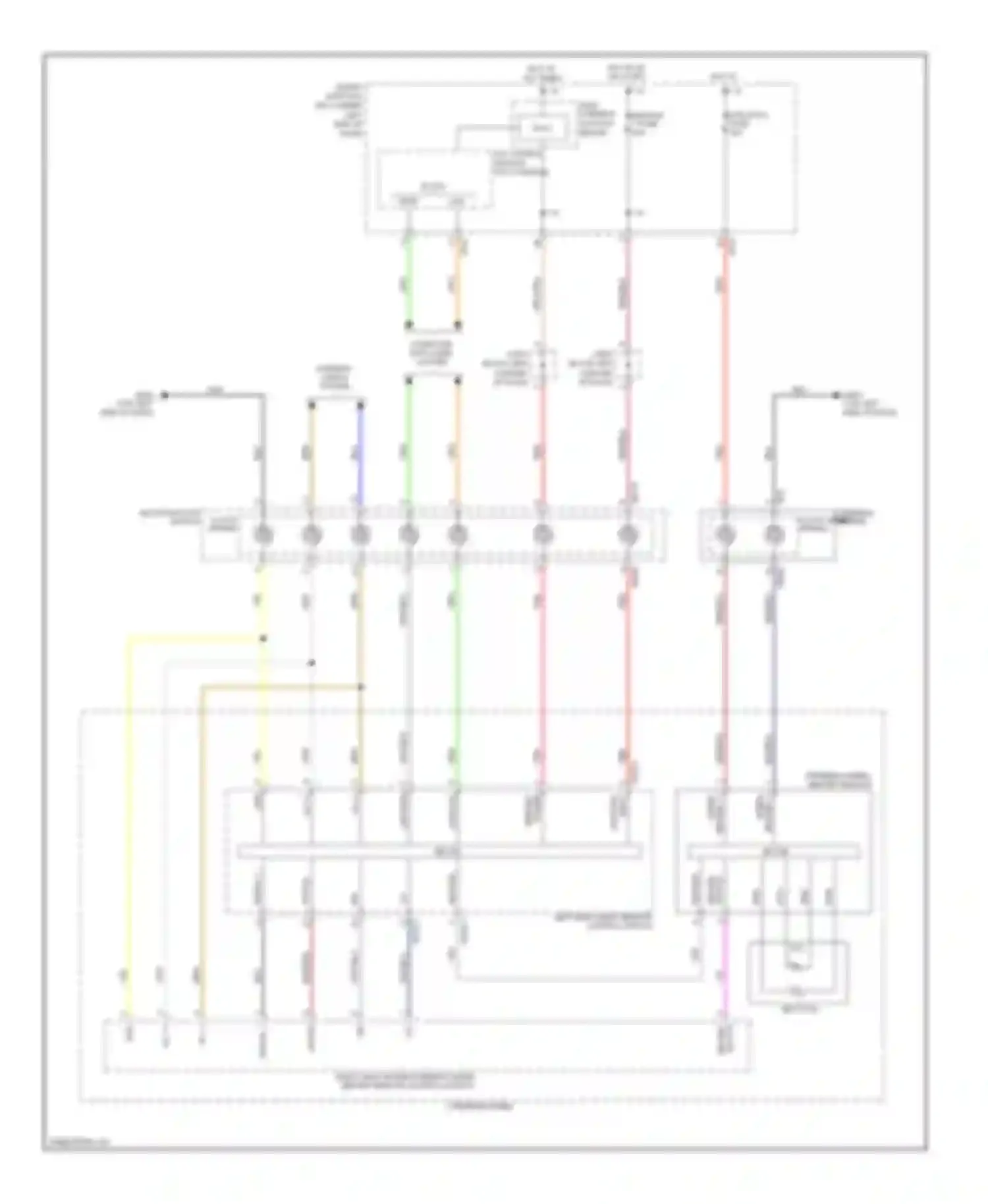 Wiring diagram htd strg fuse for Hyundai Azera II (2011-2014) (1 of 2)