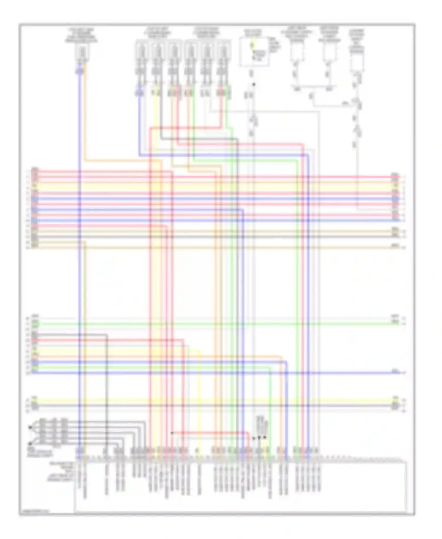 Wiring diagram injector ctrl 4 lo for Hyundai Azera II (2011-2014) (1 of 1)