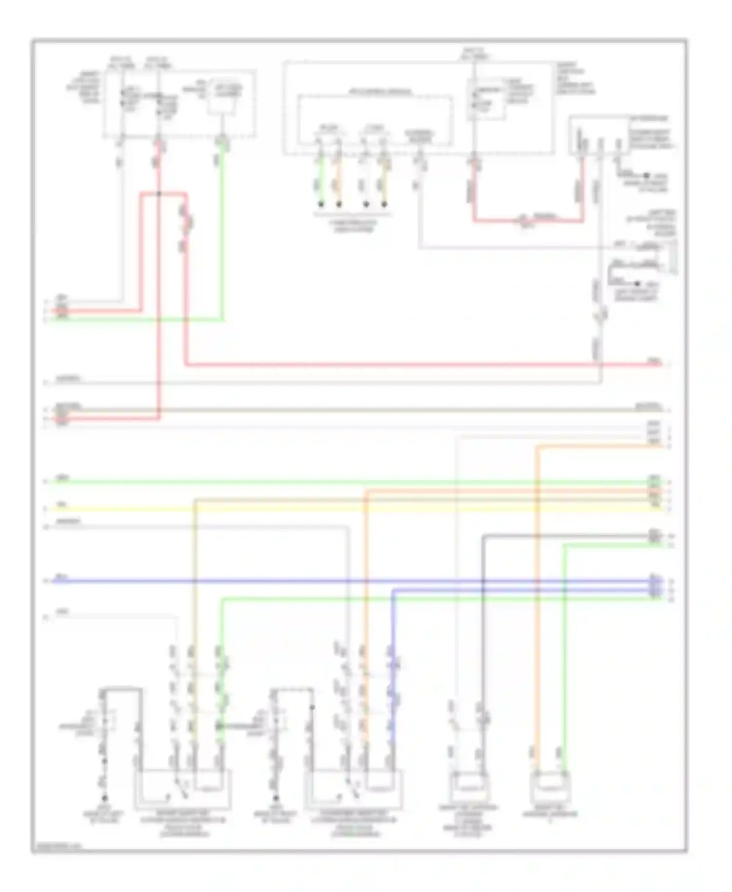Wiring diagram ips control module for Hyundai Azera II (2011-2014) (9 of 31)