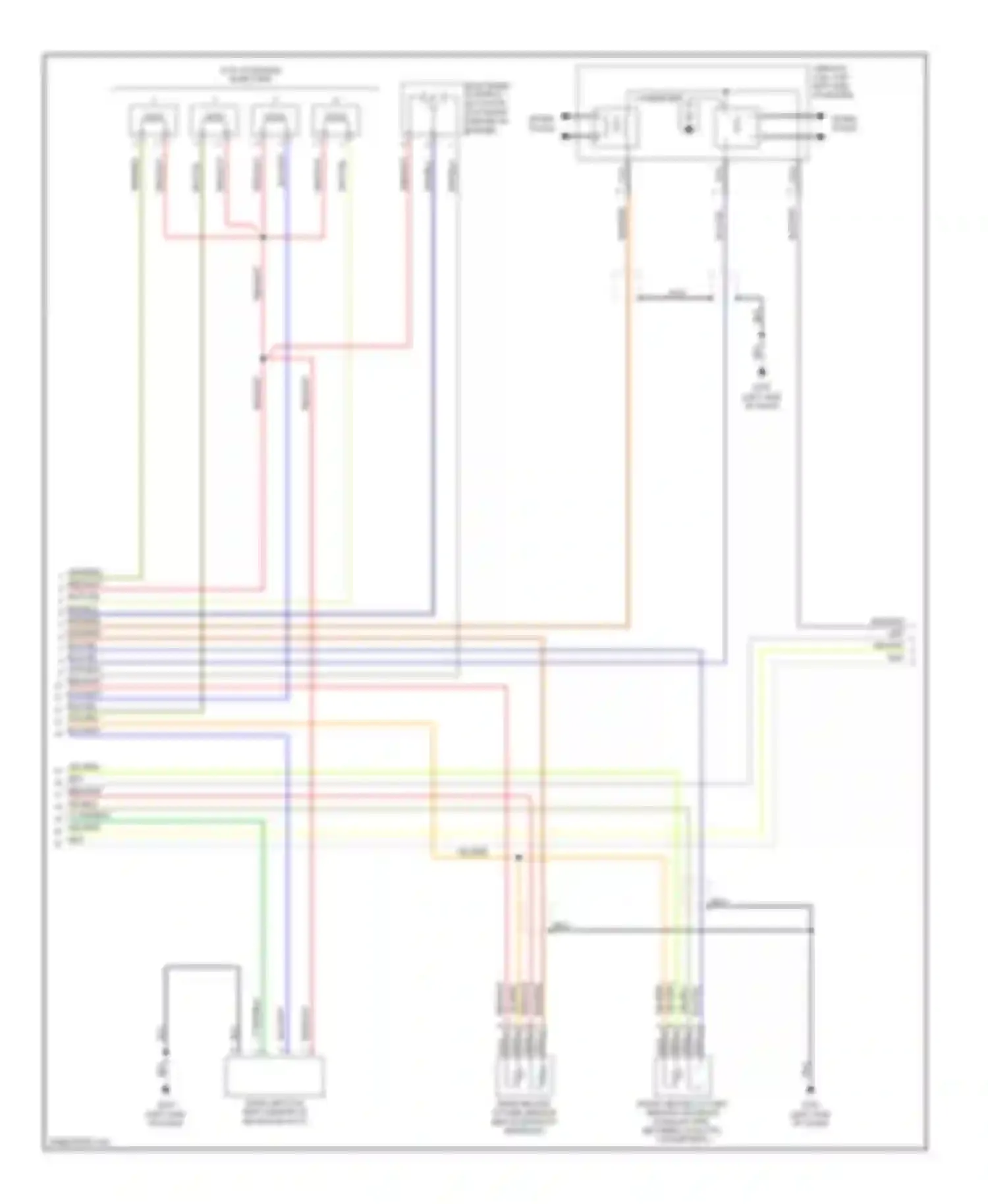 Elantra Hyundai II facelift (1998-2000): Wiring diagram engine performance 2.0ls (2 of 3)