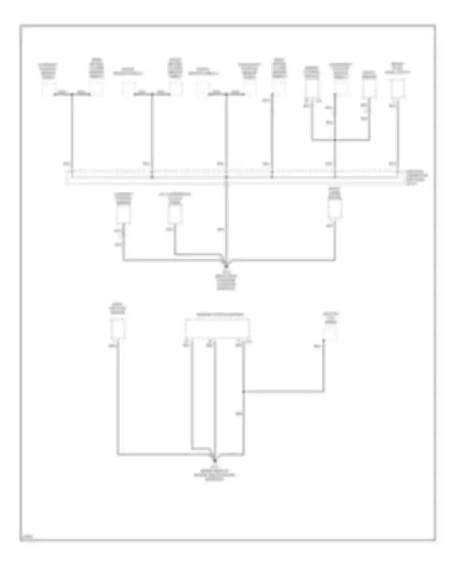 Elantra Hyundai II (1995-1998): Ground distribution circuit (4 of 4)