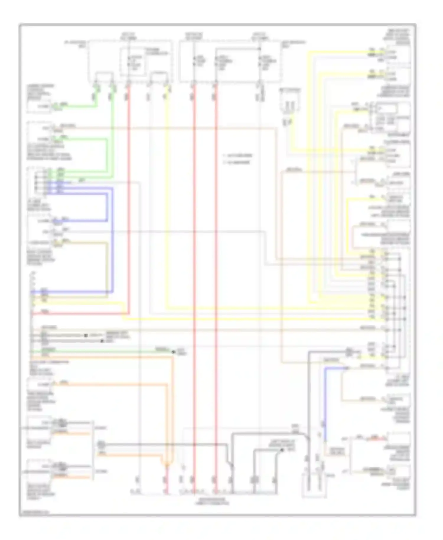 Elantra Hyundai III facelift (2003-2010): Computer data lines circuit