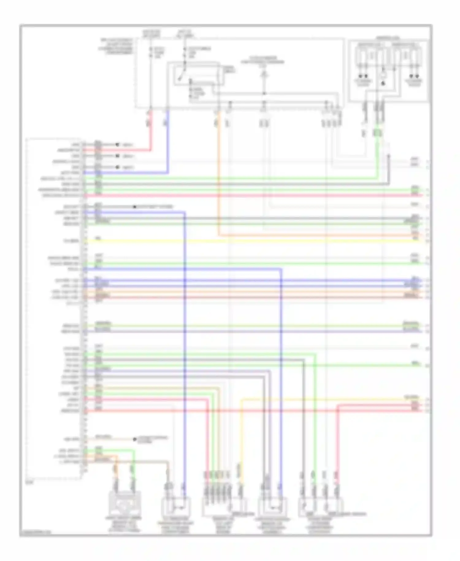 Elantra Hyundai III facelift (2003-2010): Wiring diagram engine performance 2.0l (1 of 3)