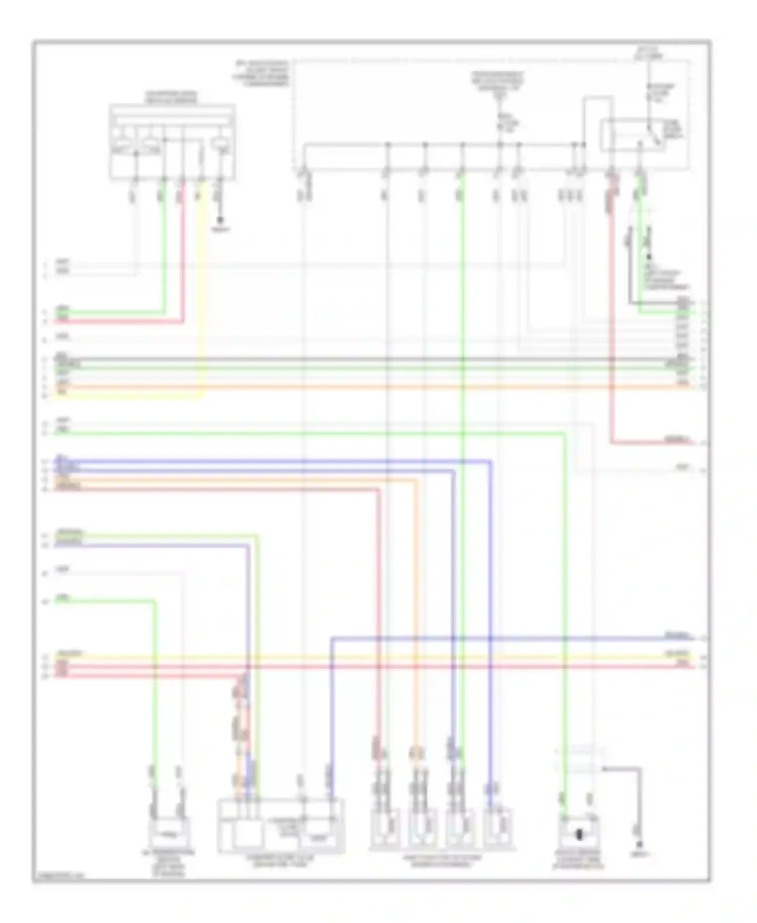 Elantra Hyundai III facelift (2003-2010): Wiring diagram engine performance 2.0l (2 of 3)