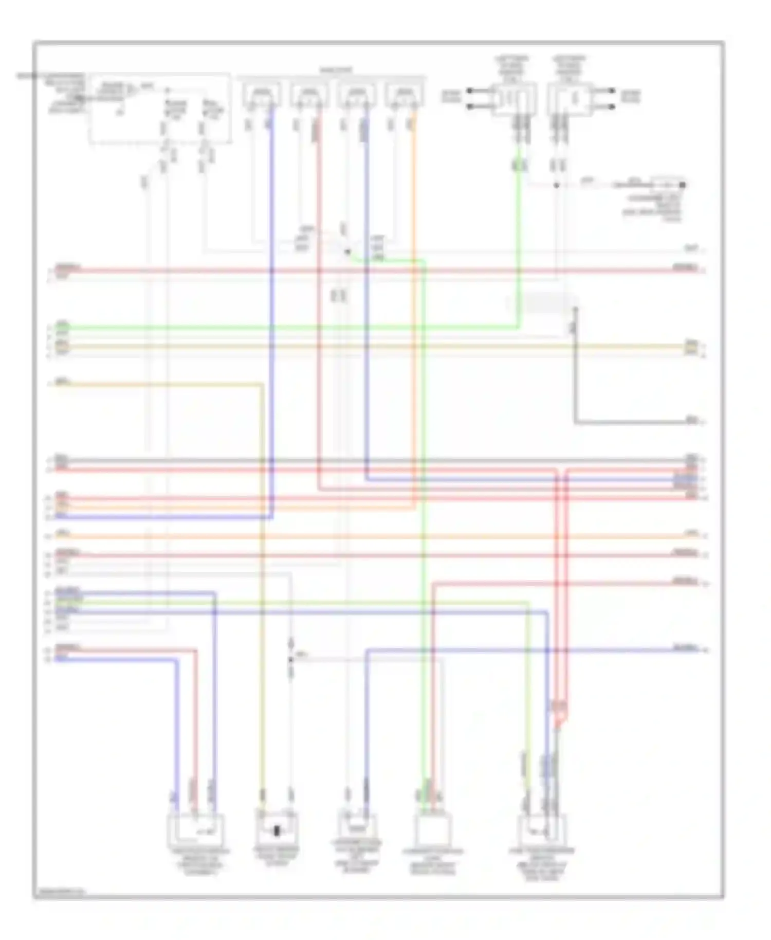 Elantra Hyundai III (2000-2003): Wiring diagram engine performance 2.0ls (2 of 3)