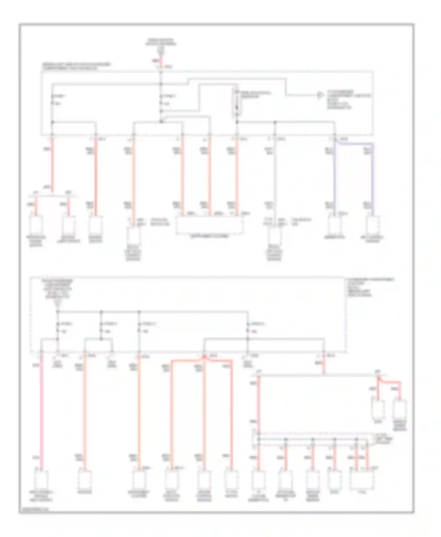 Elantra Hyundai III (2000-2003): Power distribution circuit (5 of 5)
