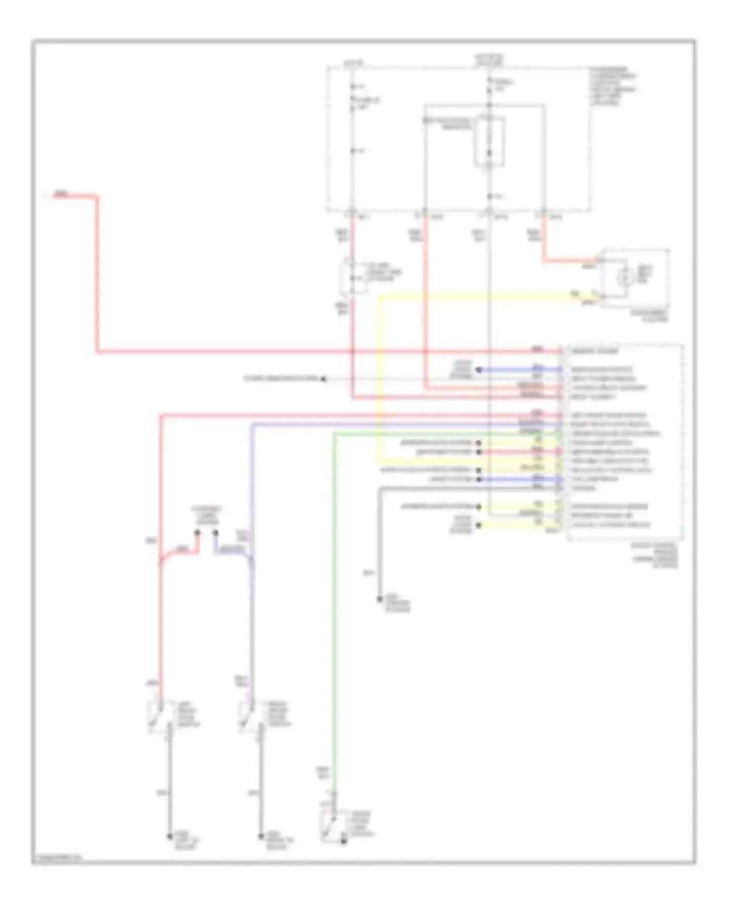 Wiring diagram blk for Hyundai Elantra III (2000-2003) (36 of 46)