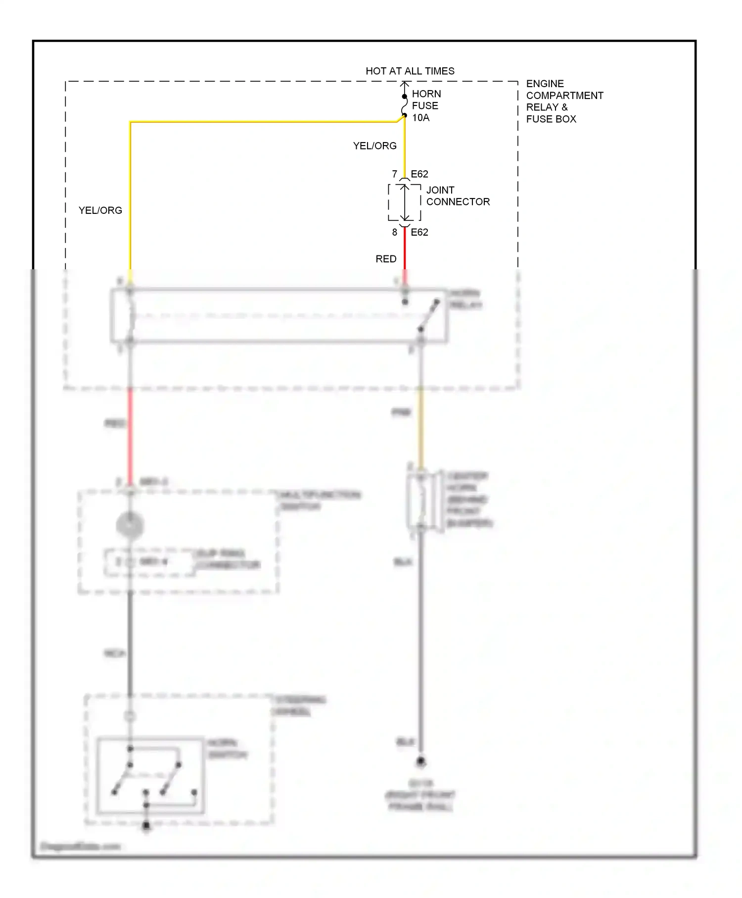 Wiring diagram nca for Hyundai Elantra III (2000-2003) (25 of 40)