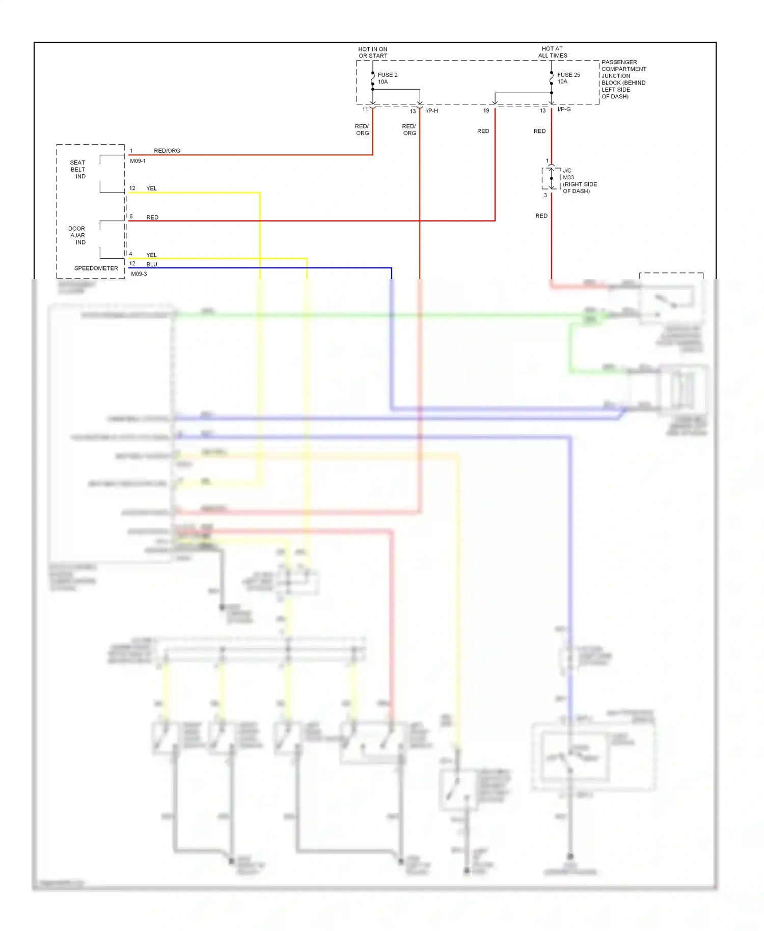 Wiring diagram nca for Hyundai Elantra III (2000-2003) (39 of 40)
