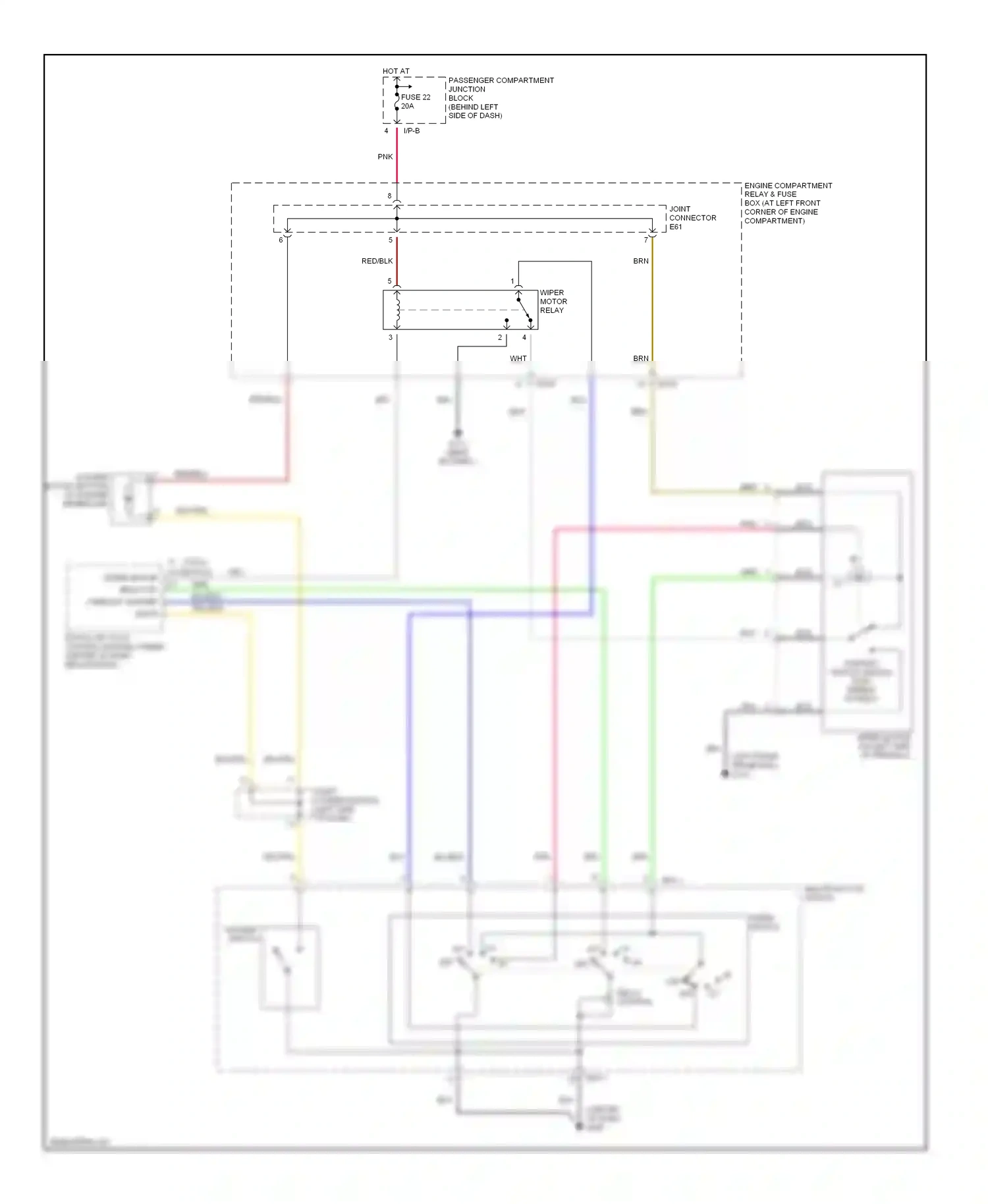 Wiring diagram nca for Hyundai Elantra III (2000-2003) (40 of 40)