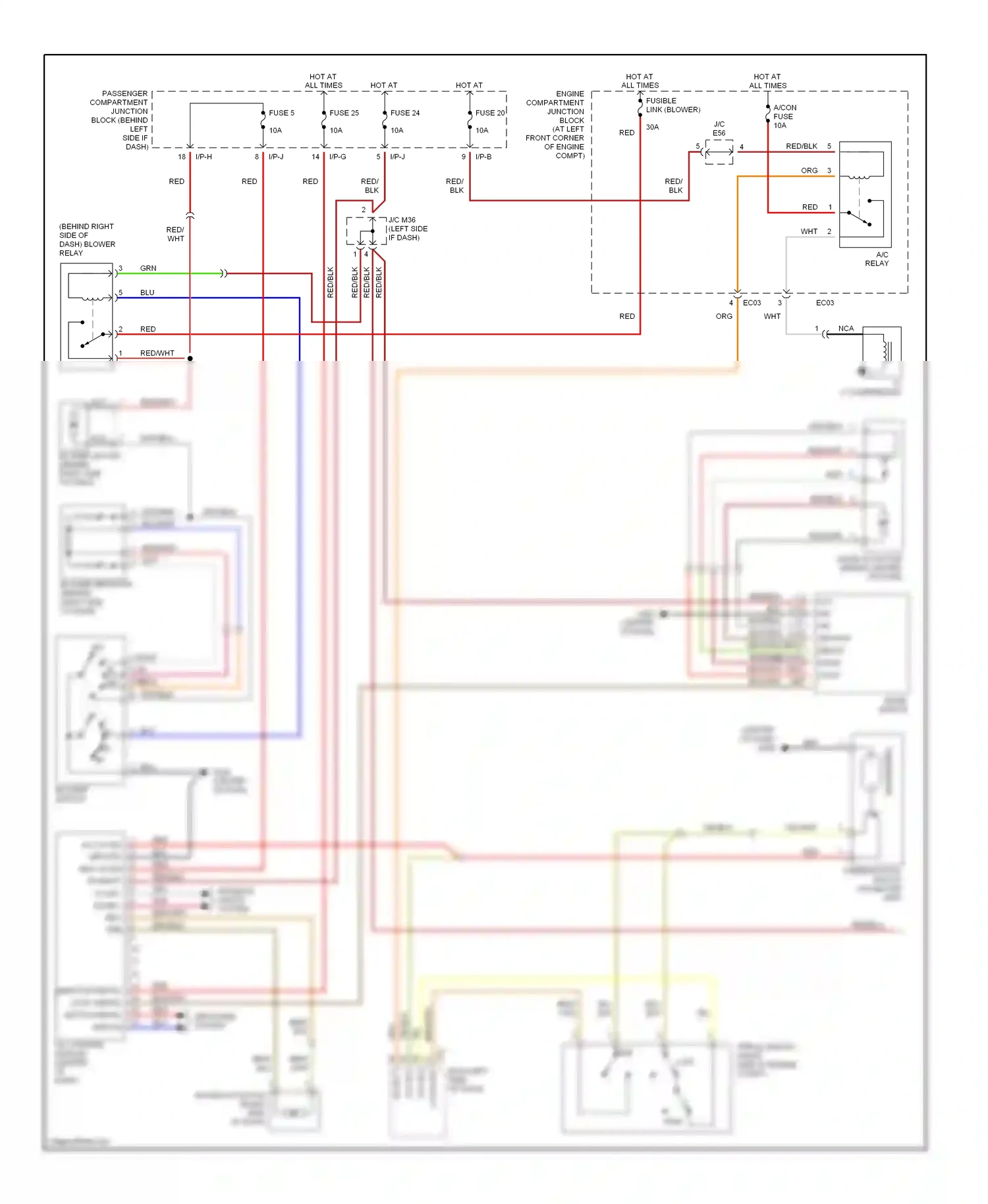 Wiring diagram nca for Hyundai Elantra III (2000-2003) (9 of 40)